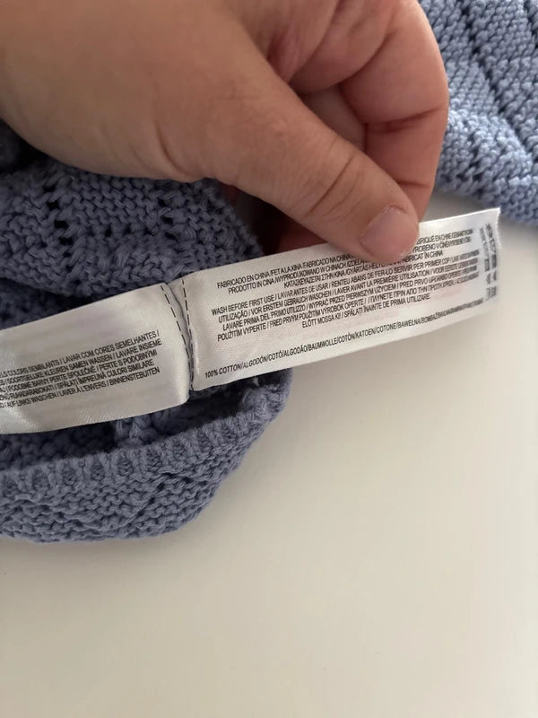 Blauw vestje | Primark | 68