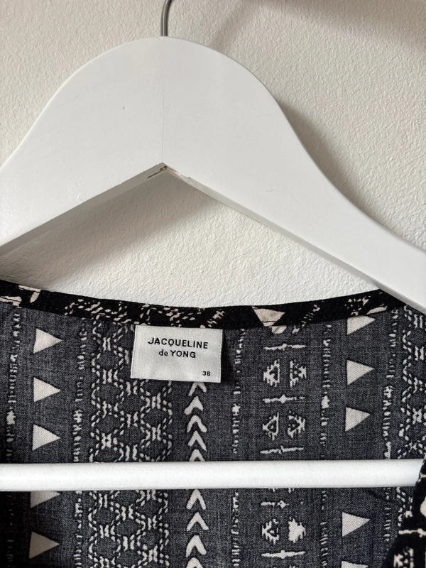 Zwarte blouse | Jacqueline de Yong | M