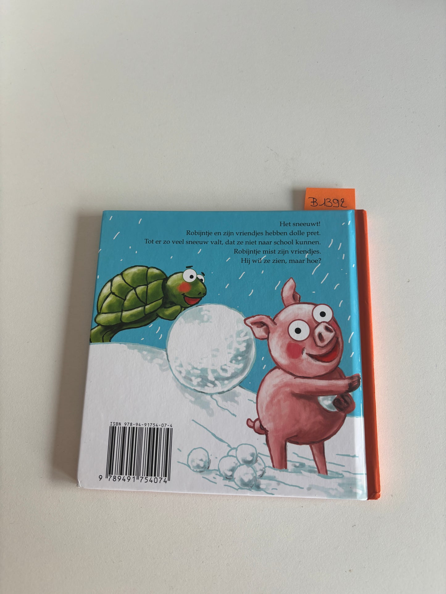 Sneeuwpret met robijntje