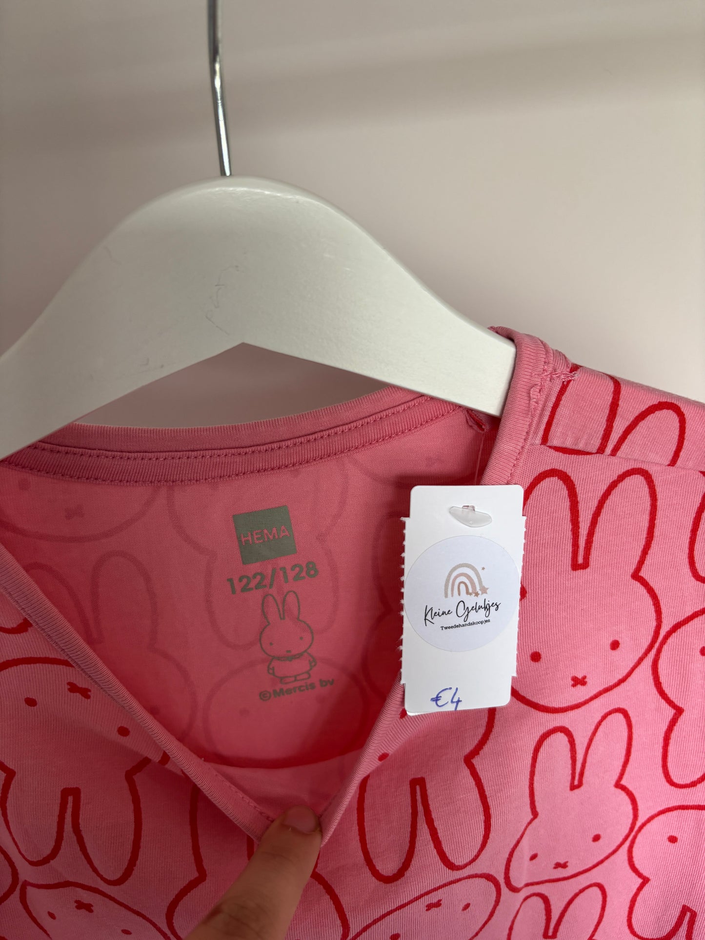 Roze nachtkleedje Nijntje