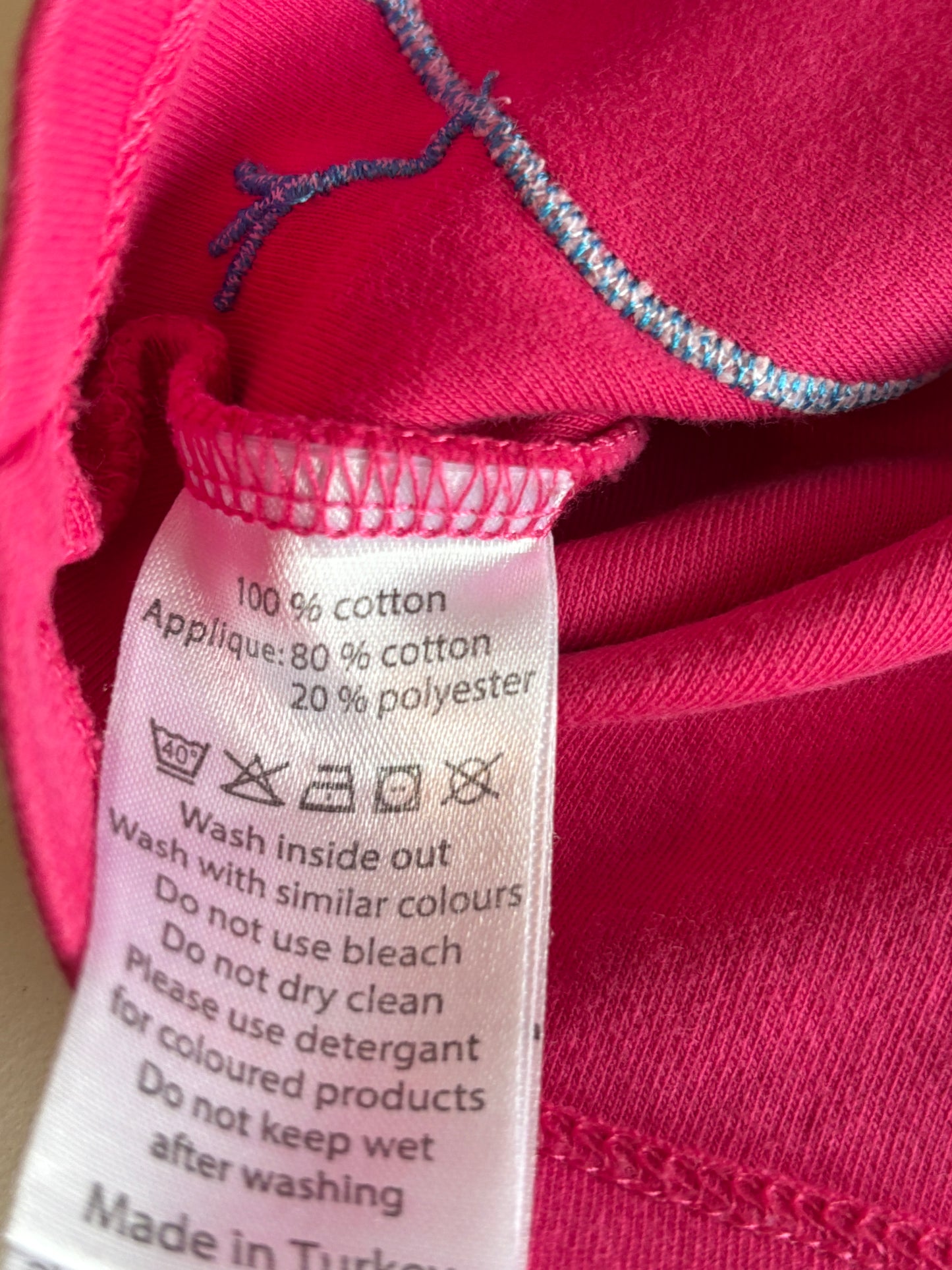 Roze longsleeve met olifant