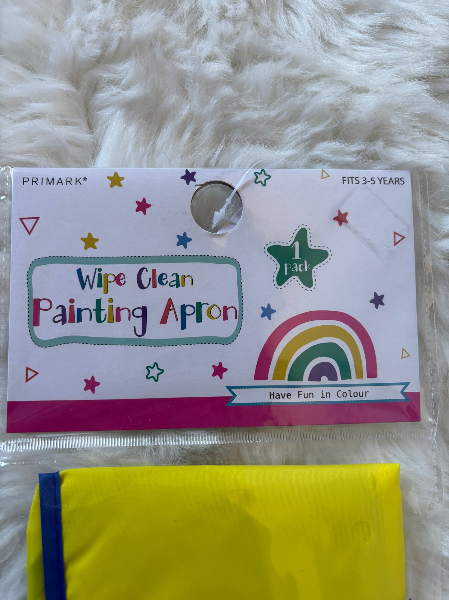Primark schilderschort 3-5j - nieuw ⚡