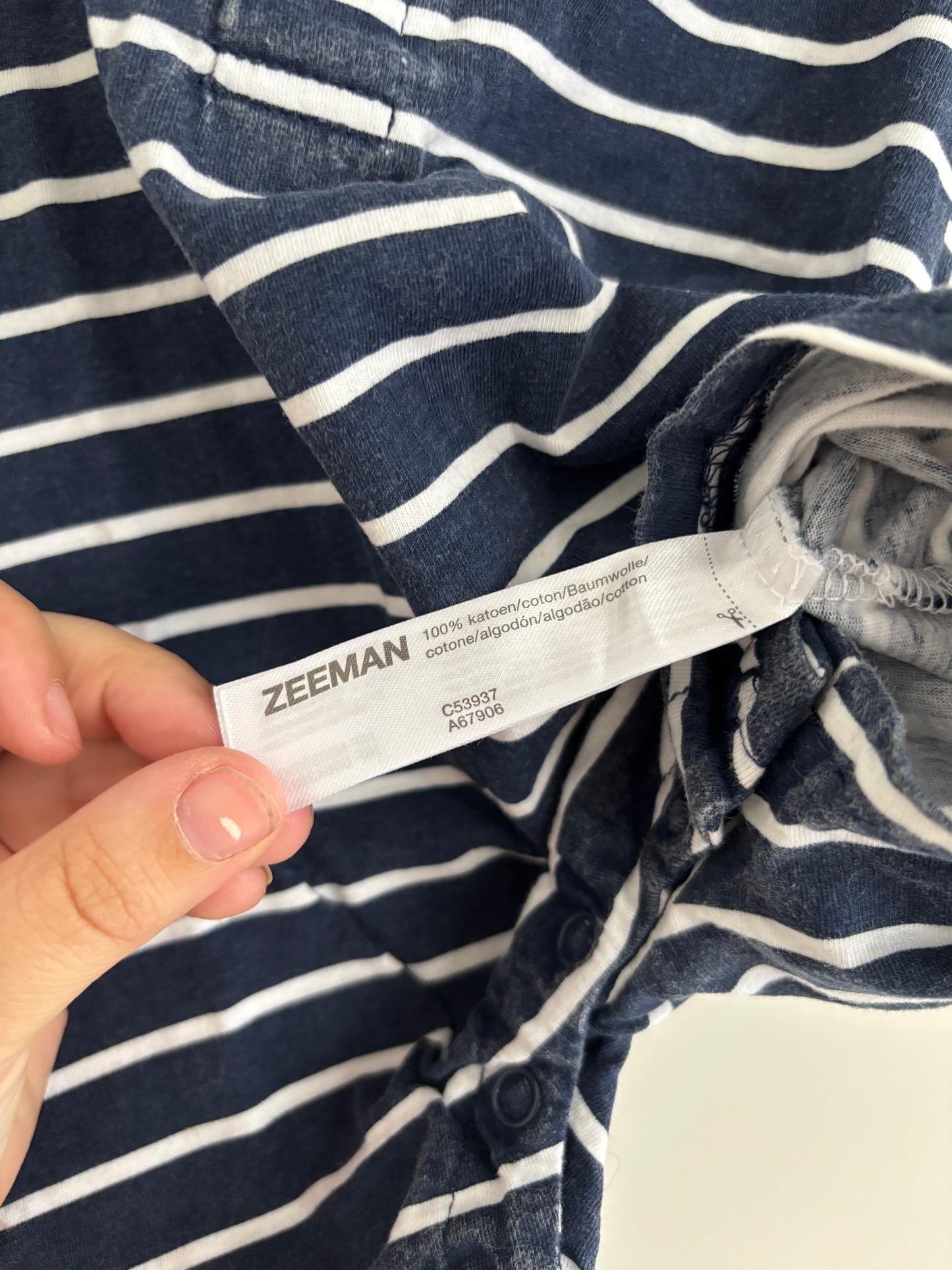 Gestreept zomerboxpakje