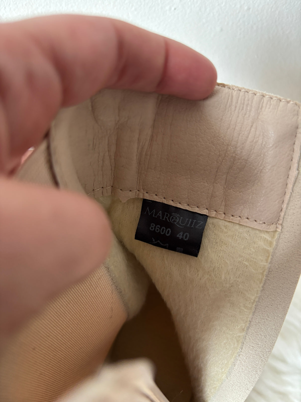 Marquiz beige laarzen 40 - nieuwstaat 💸