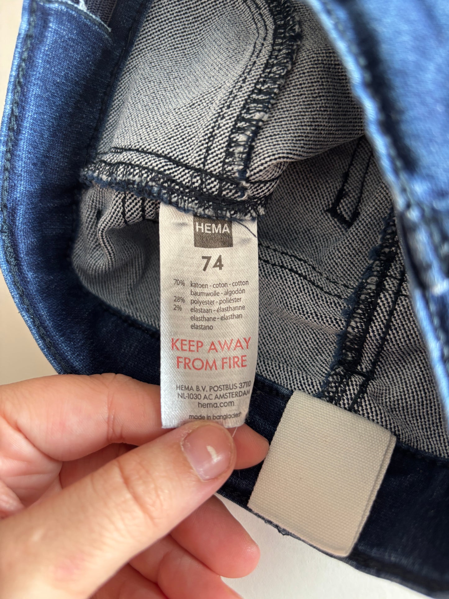 Setje: longsleeve en jeansbroek