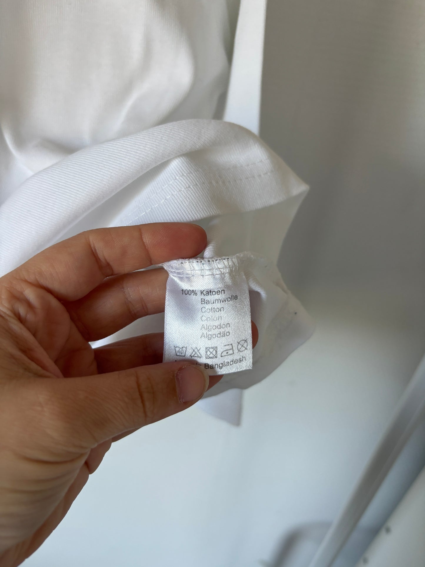 Witte basic longsleeve