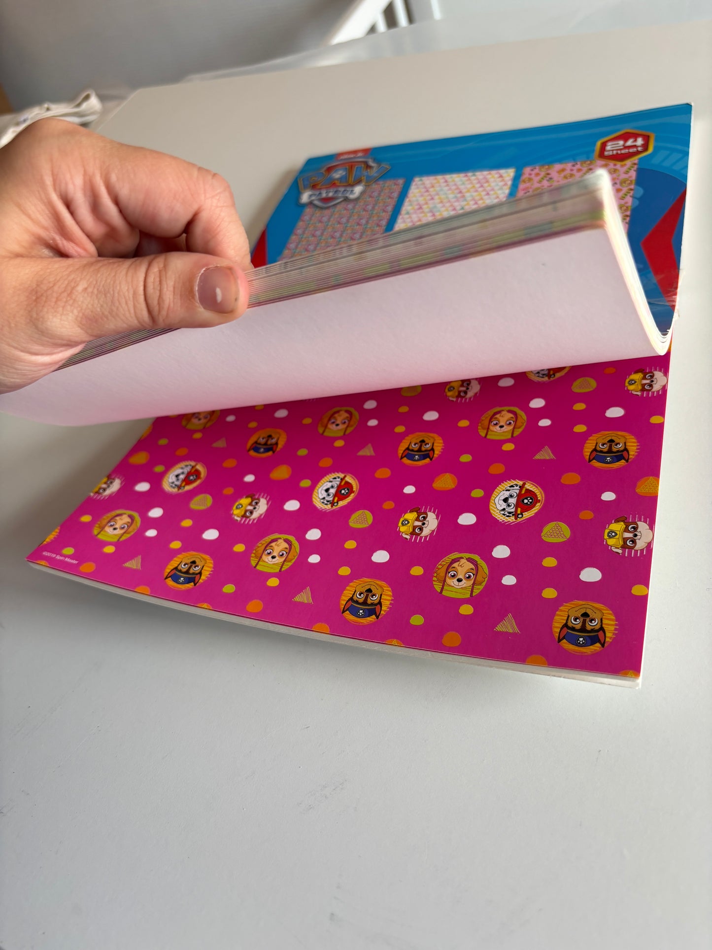 Tekenpapier Paw Patrol