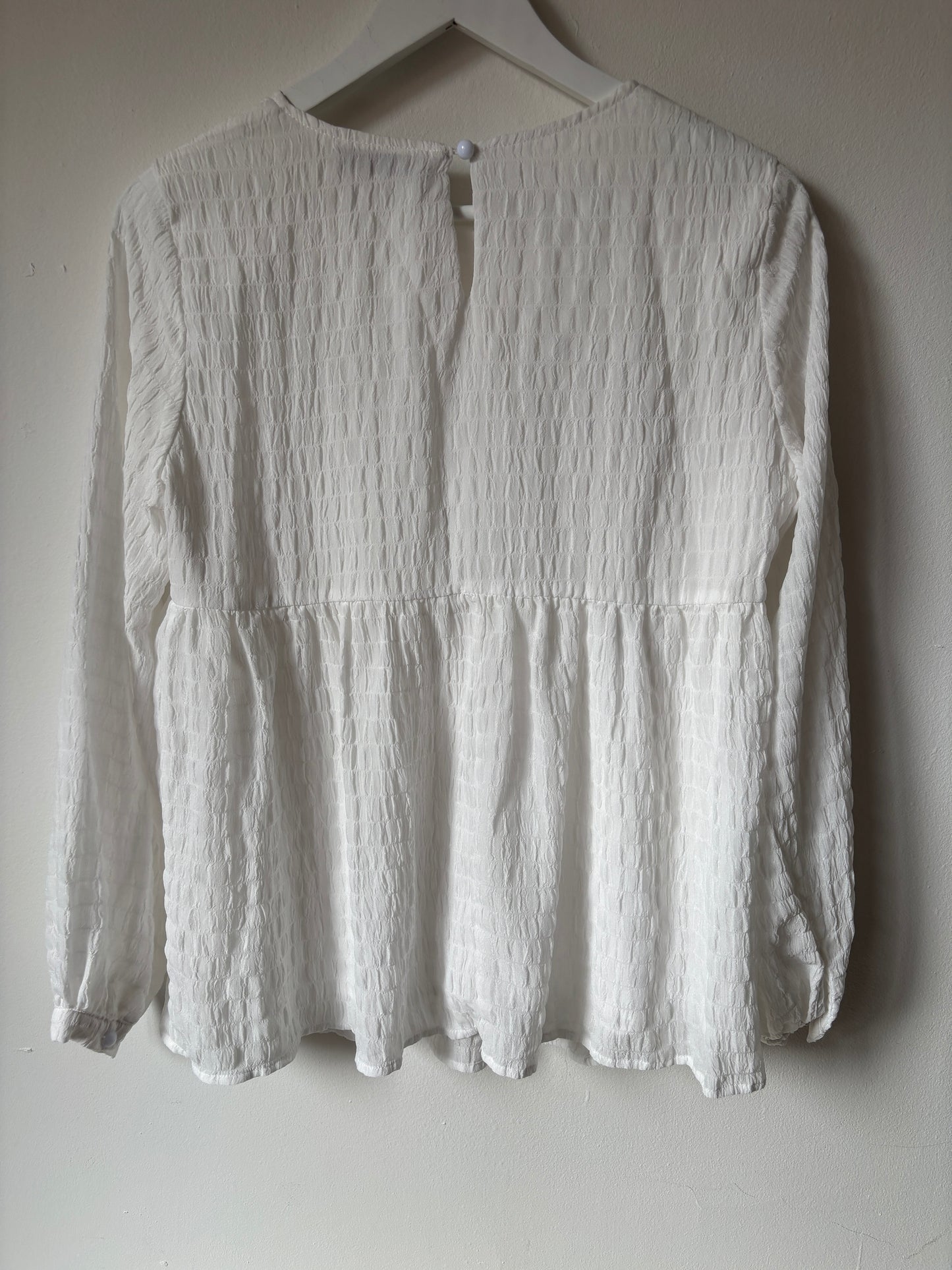 Witte blouse |Shein | S