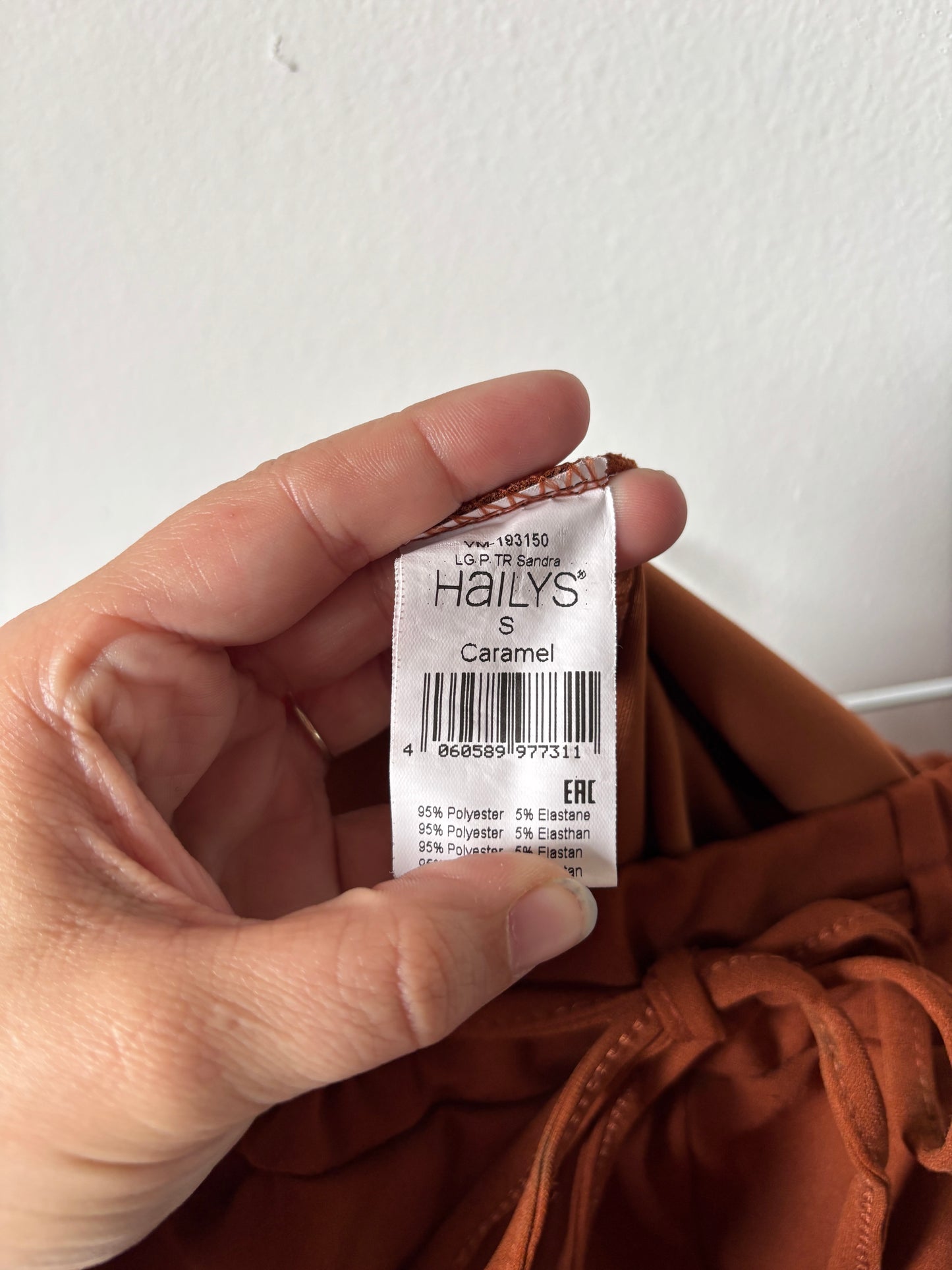 Roestkleurige broek | Hailys | S