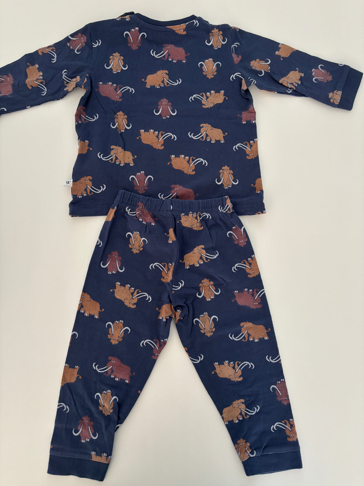 Woody tweedelige pyjama 80 - zeer goede staat ⭐