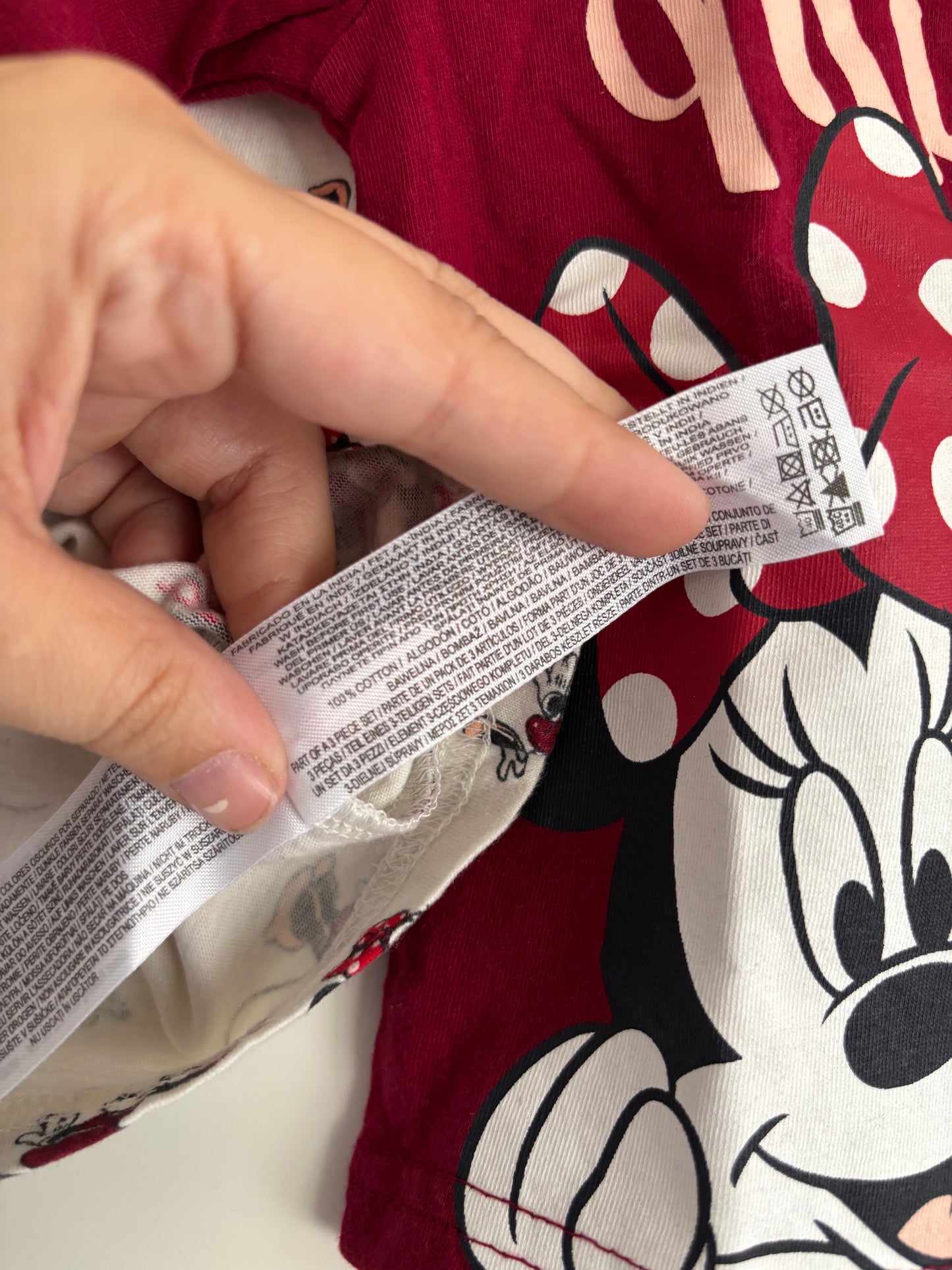 Bundel longsleeves (2) Minnie Mouse