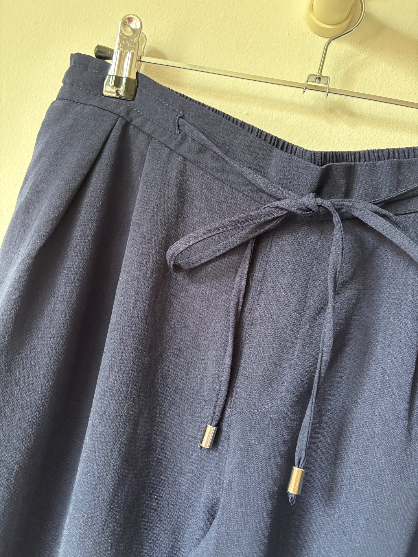 Marineblauwe broek | Daphnea | S