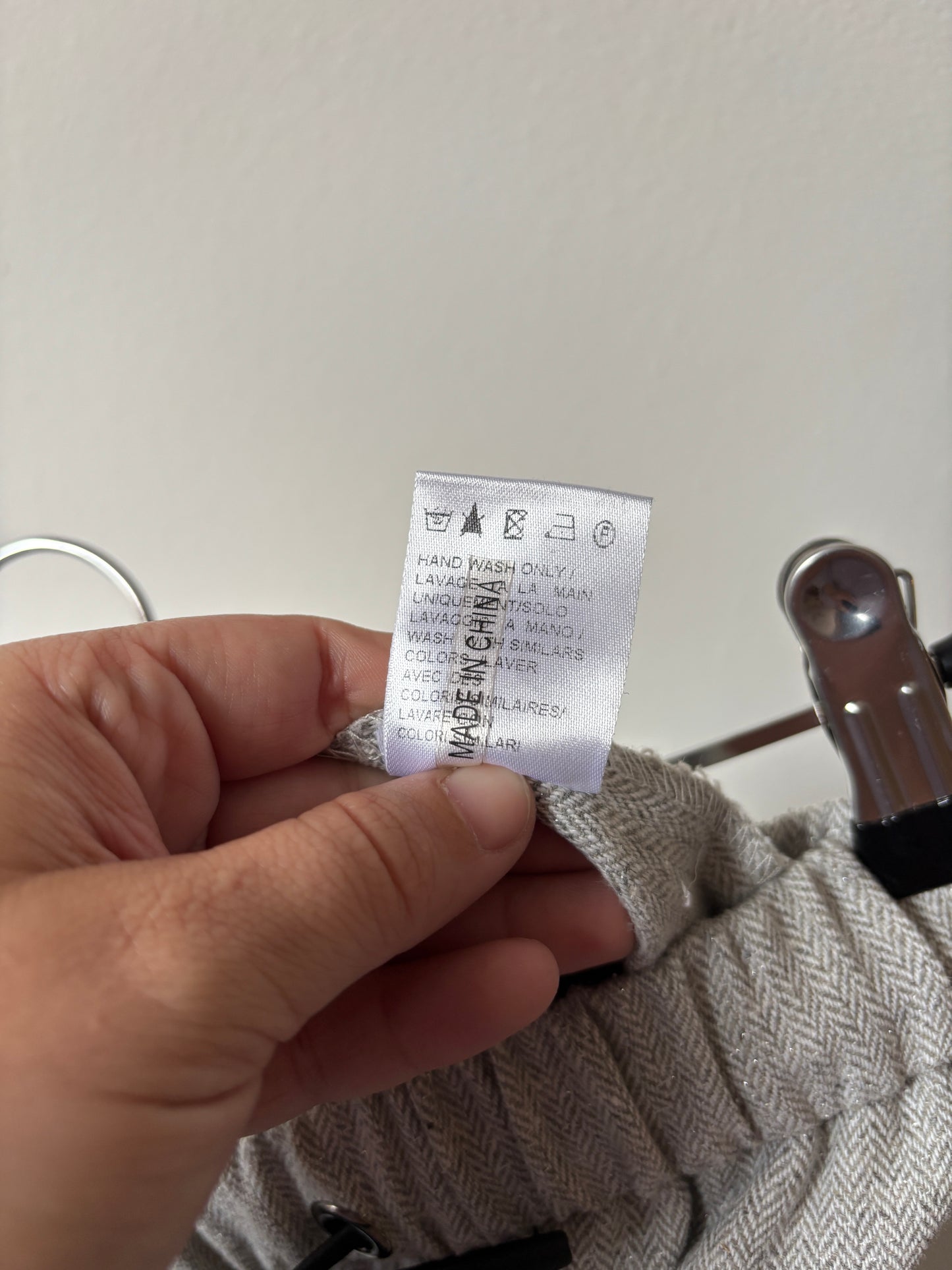 Lichtgrijze broek | Y'Coo Paris | S