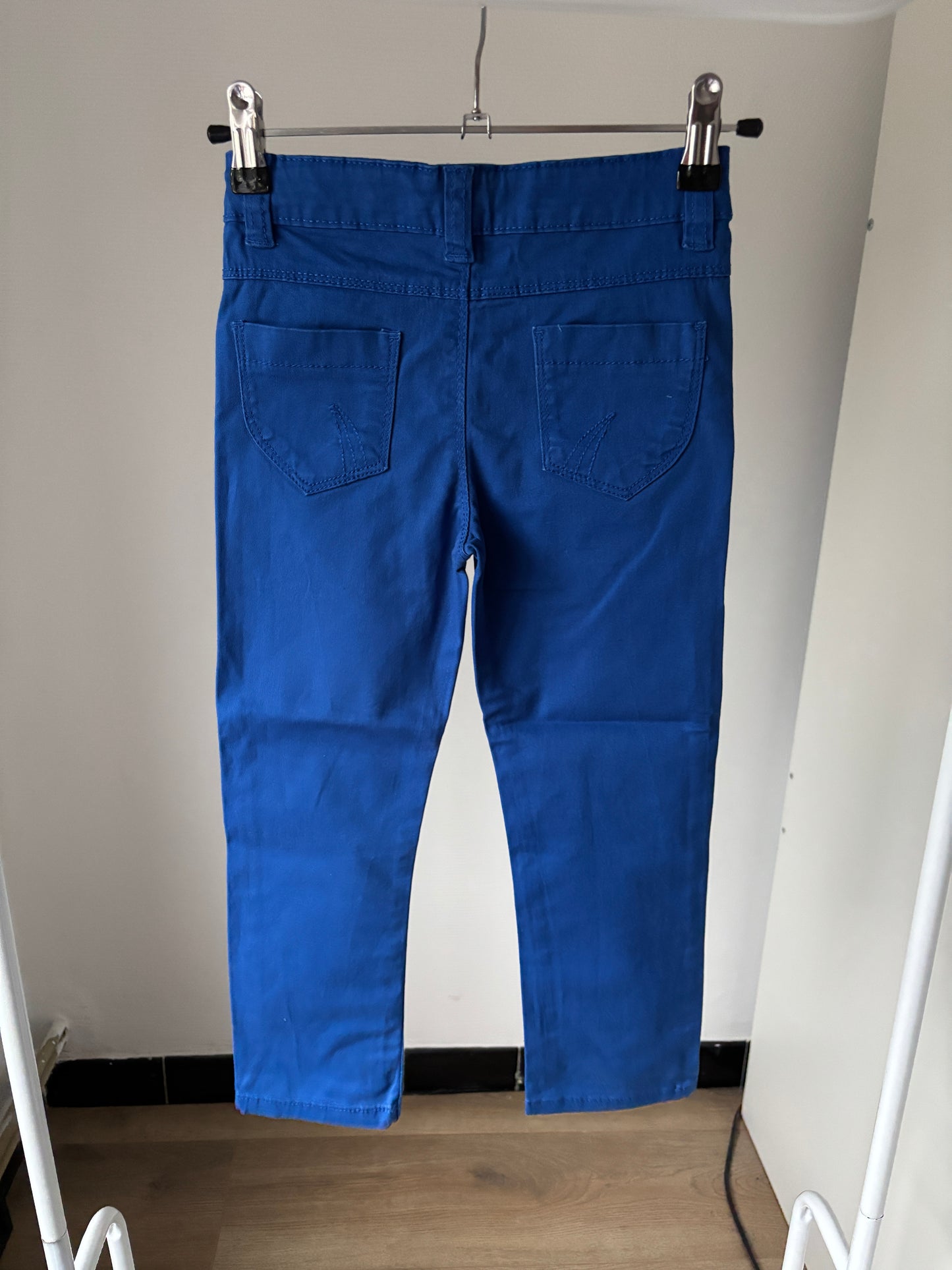 Blauwe jeansbroek