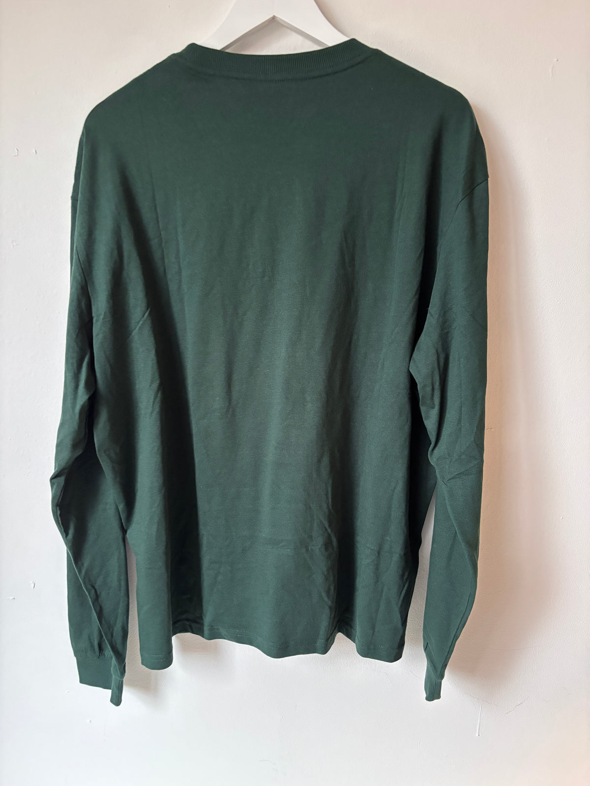 Donkergroene longsleeve | Pier One | L