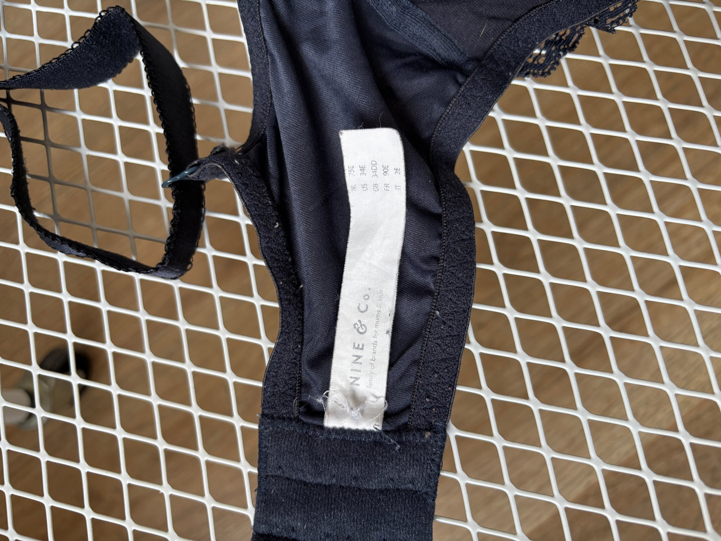 Blauwgrijze voedingsbh