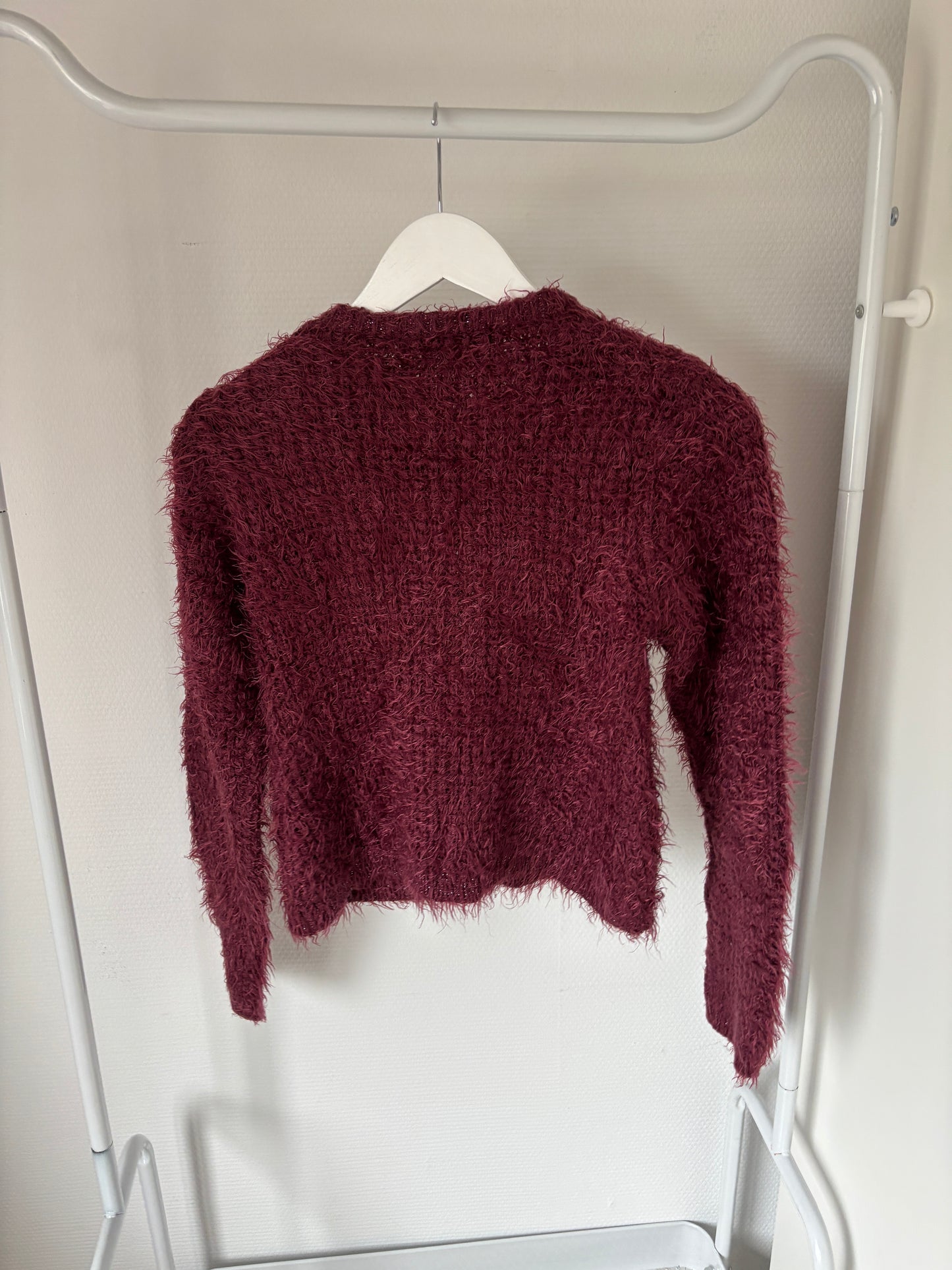 Wijnrode zachte vest