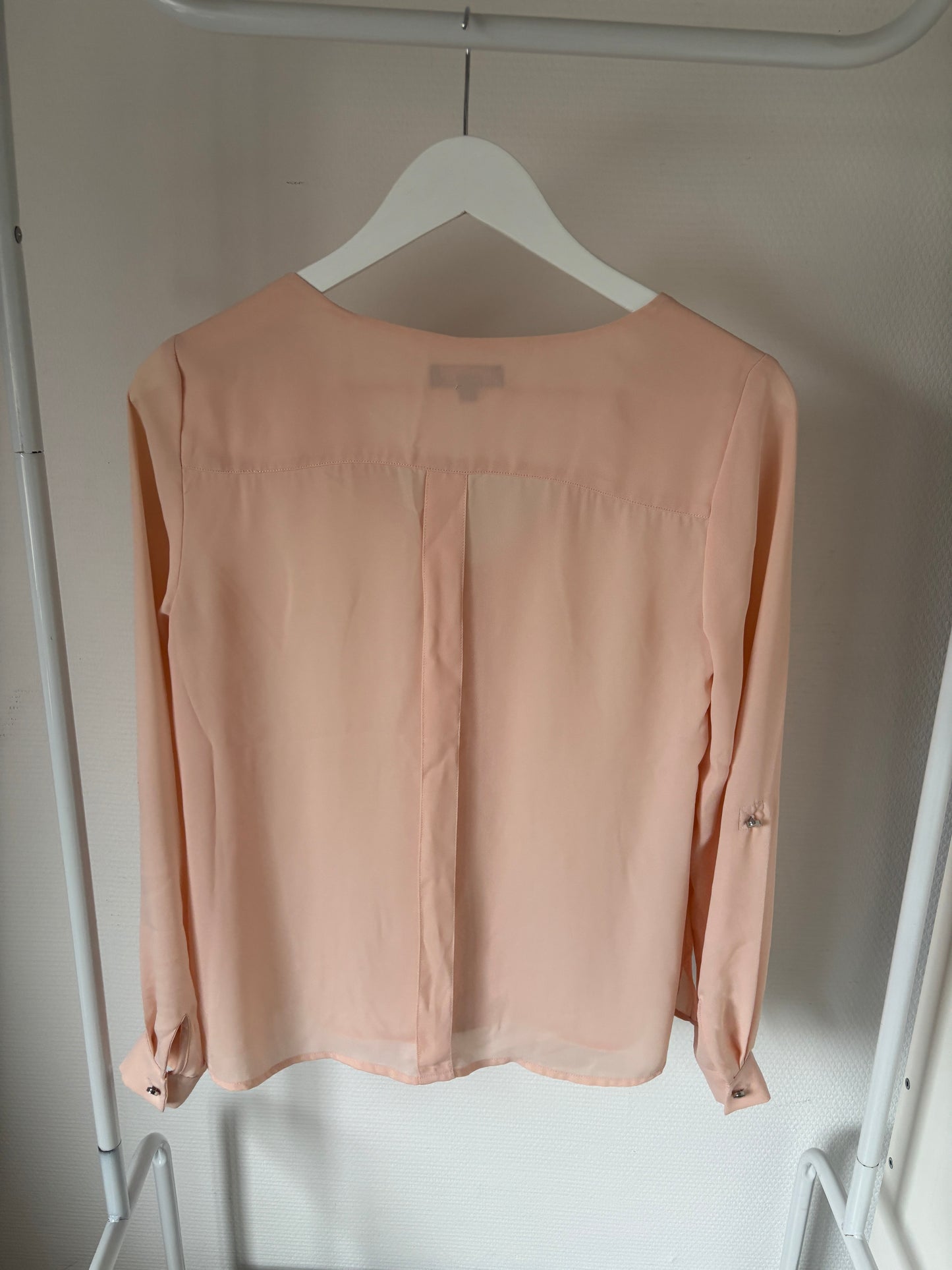 Lichtroze blouse