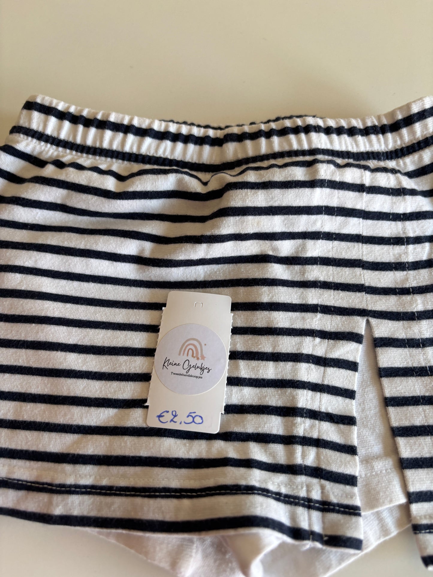 Gestreept broekrokje