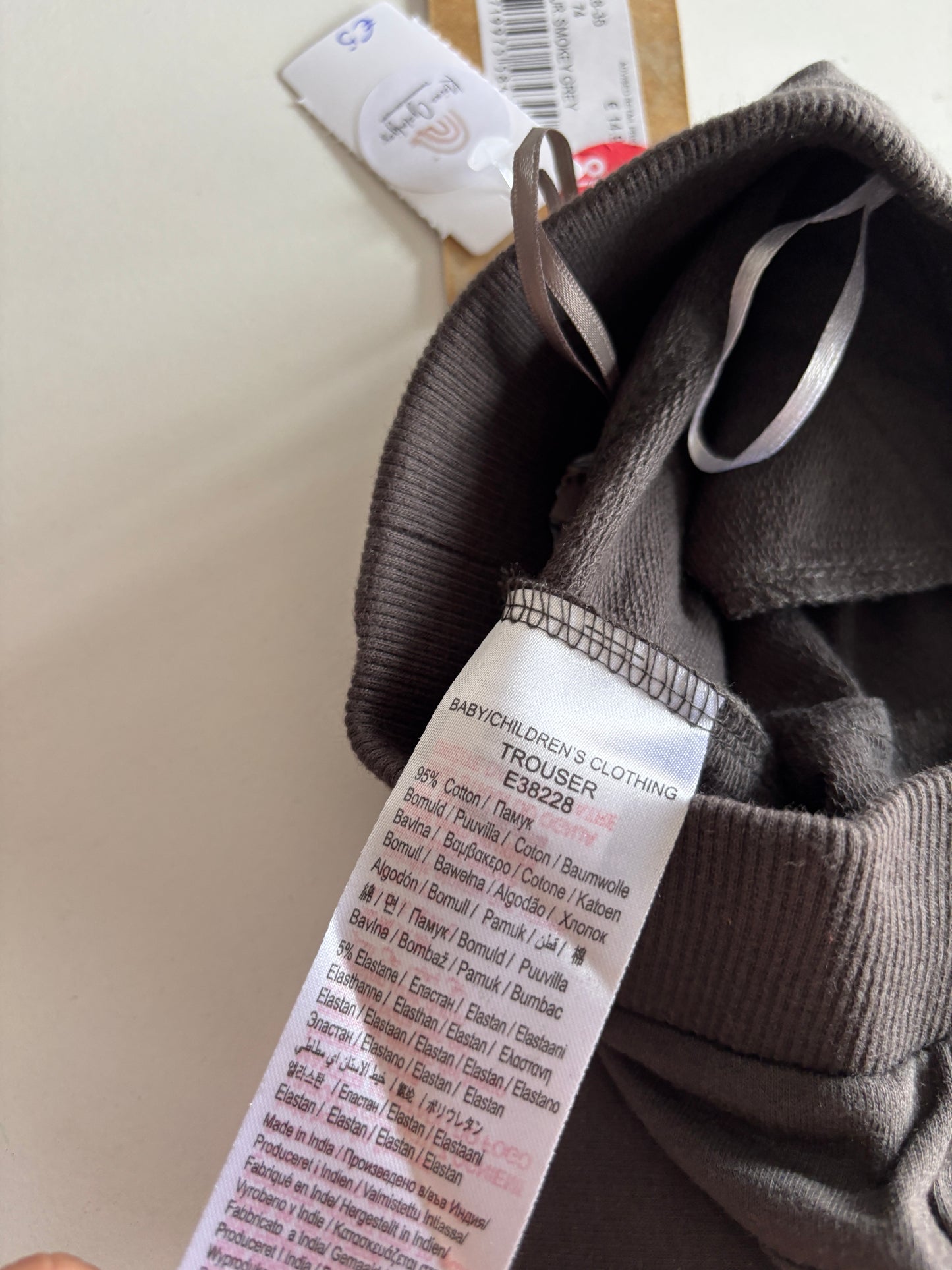 Grijsbruine joggingbroek