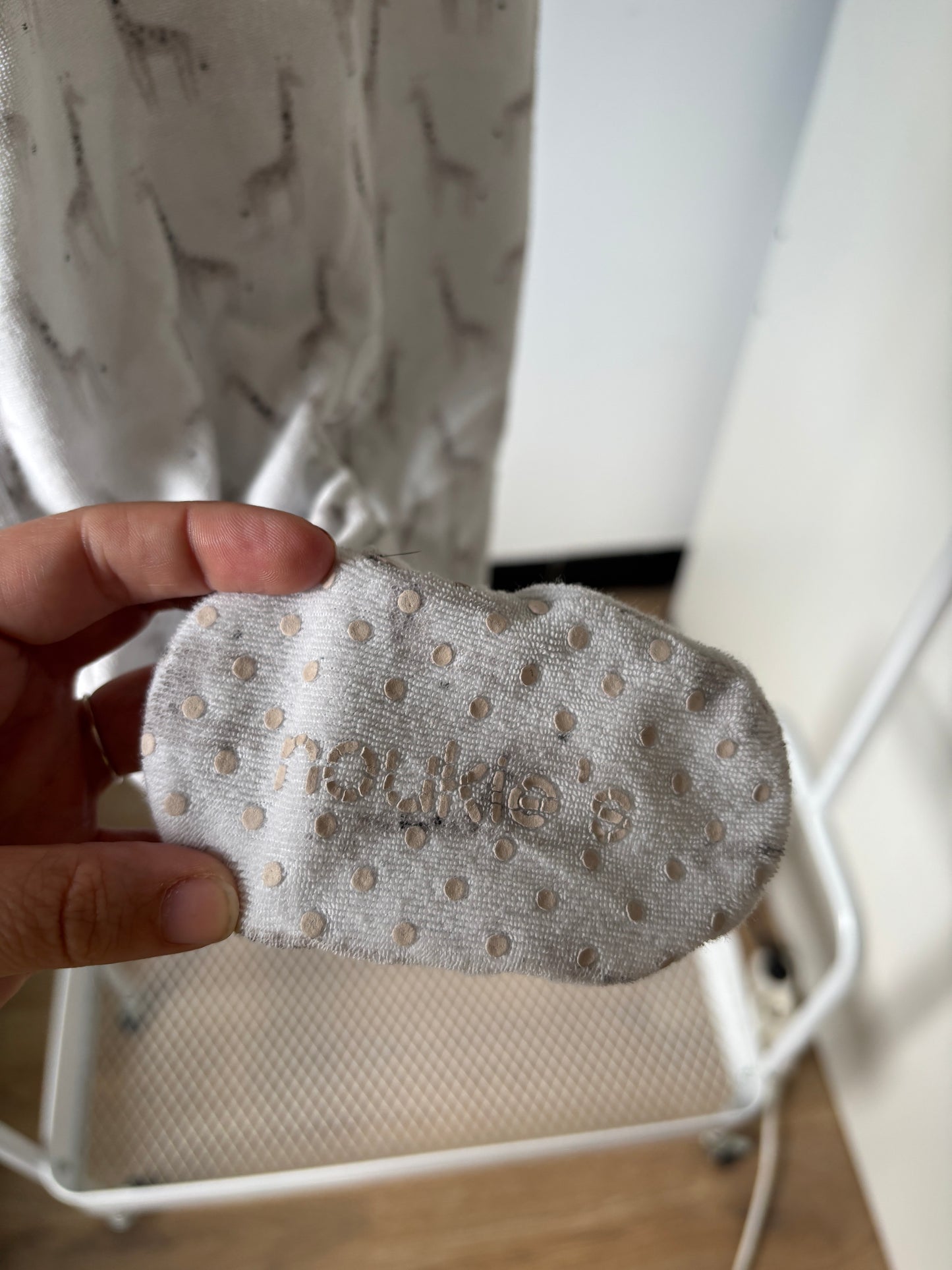 Witte eendelige winterpyjama