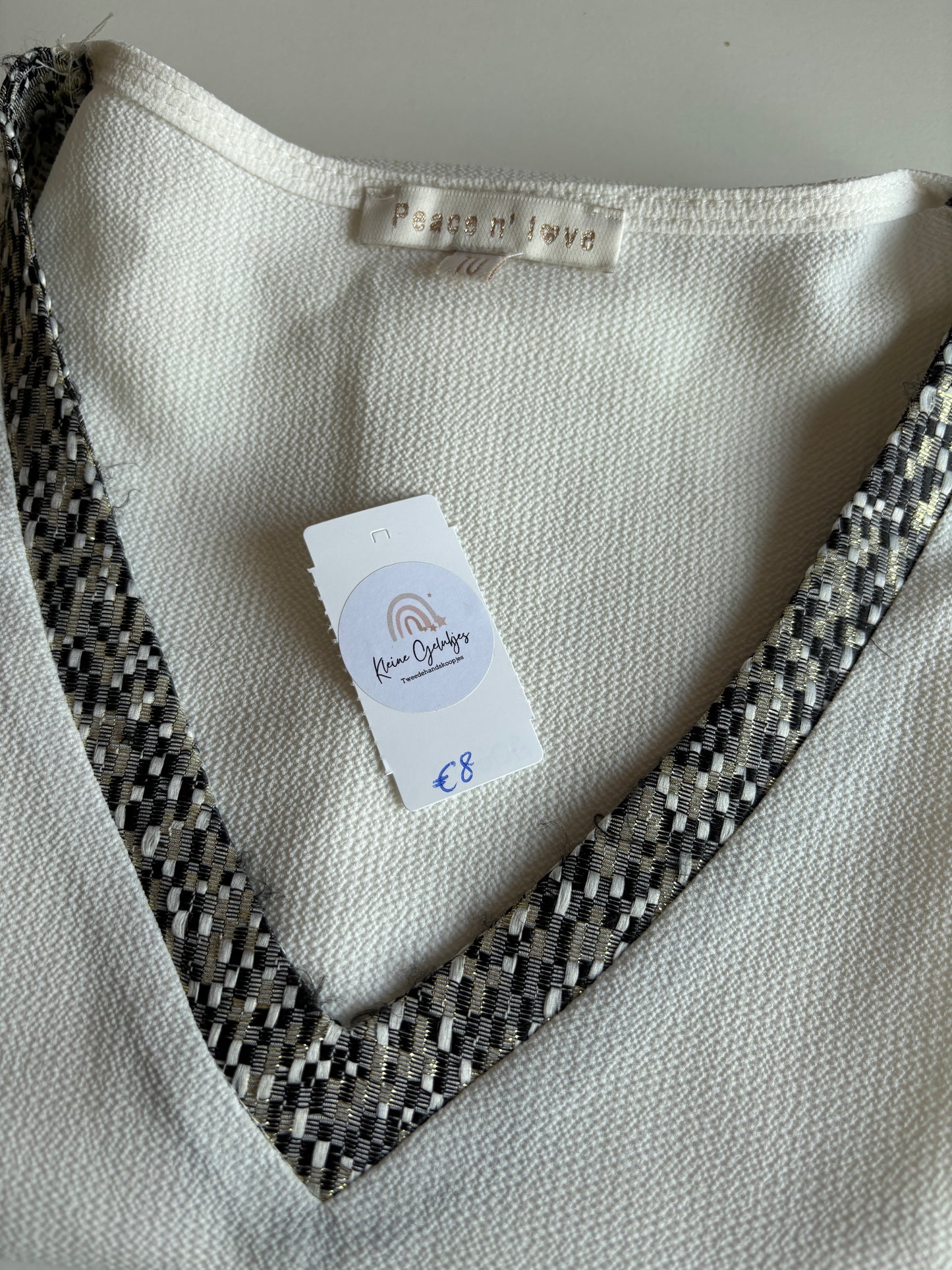 Witte blouse