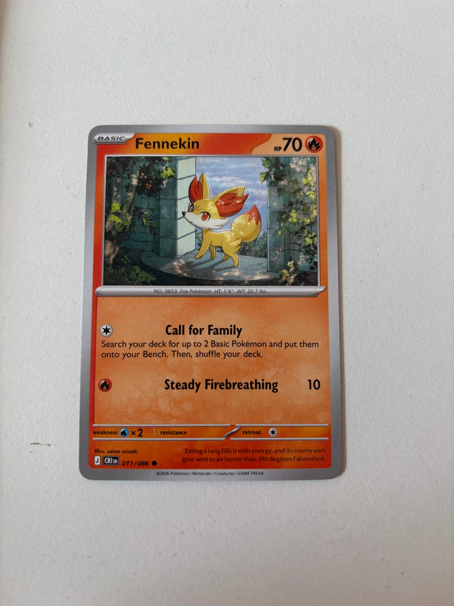 Fennekin CRI 011