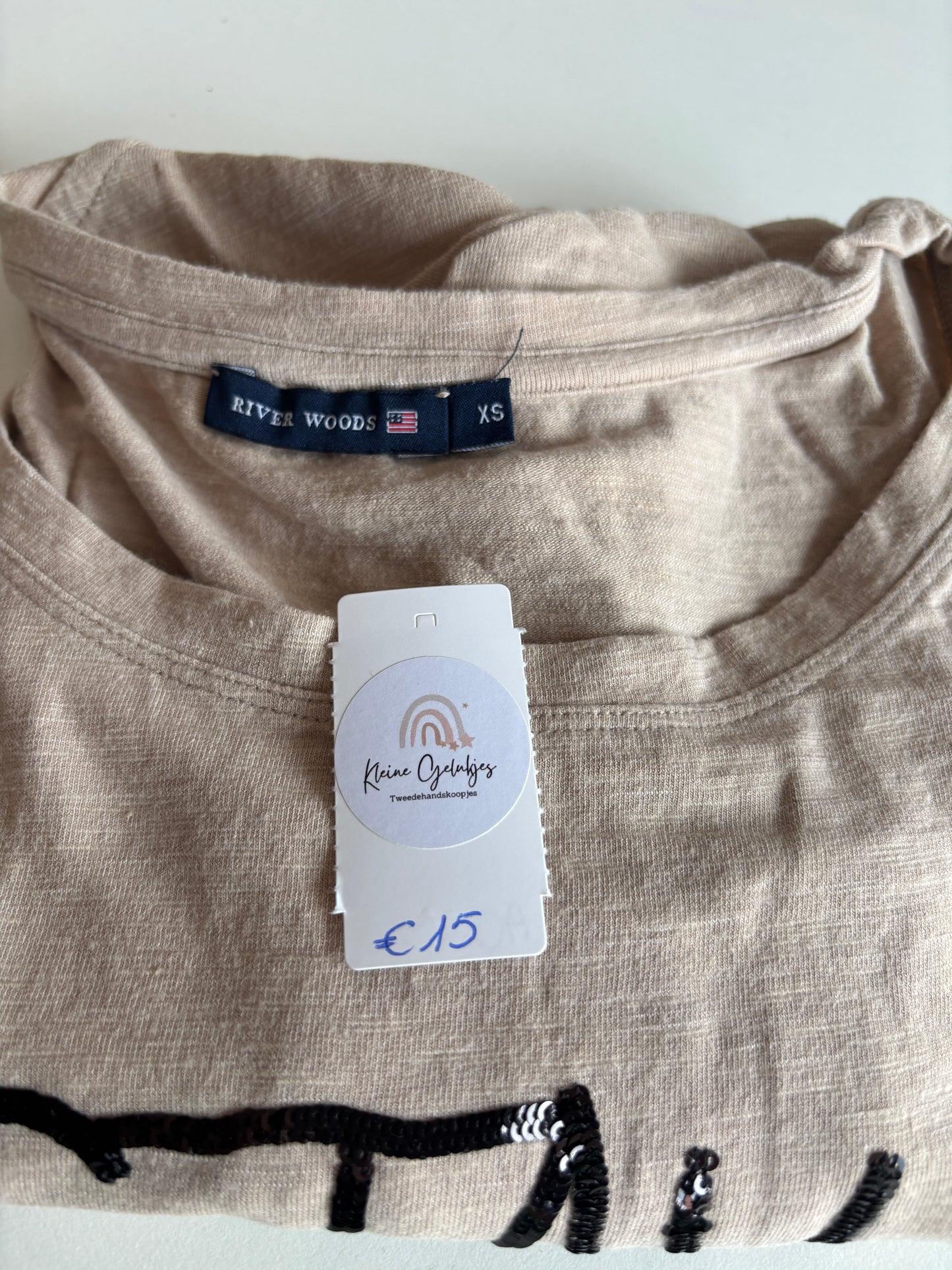 Beige T-shirt "Stay Cool"