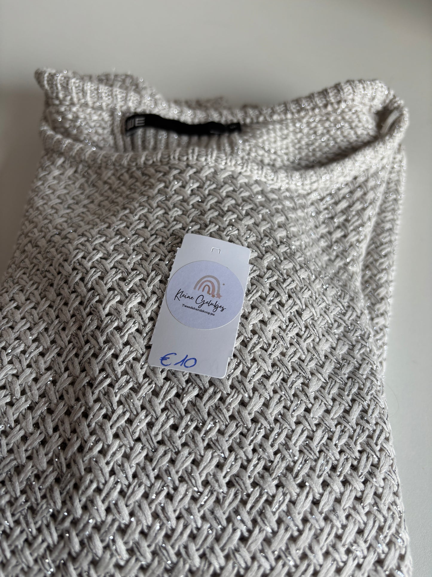 Witgrijze trui
