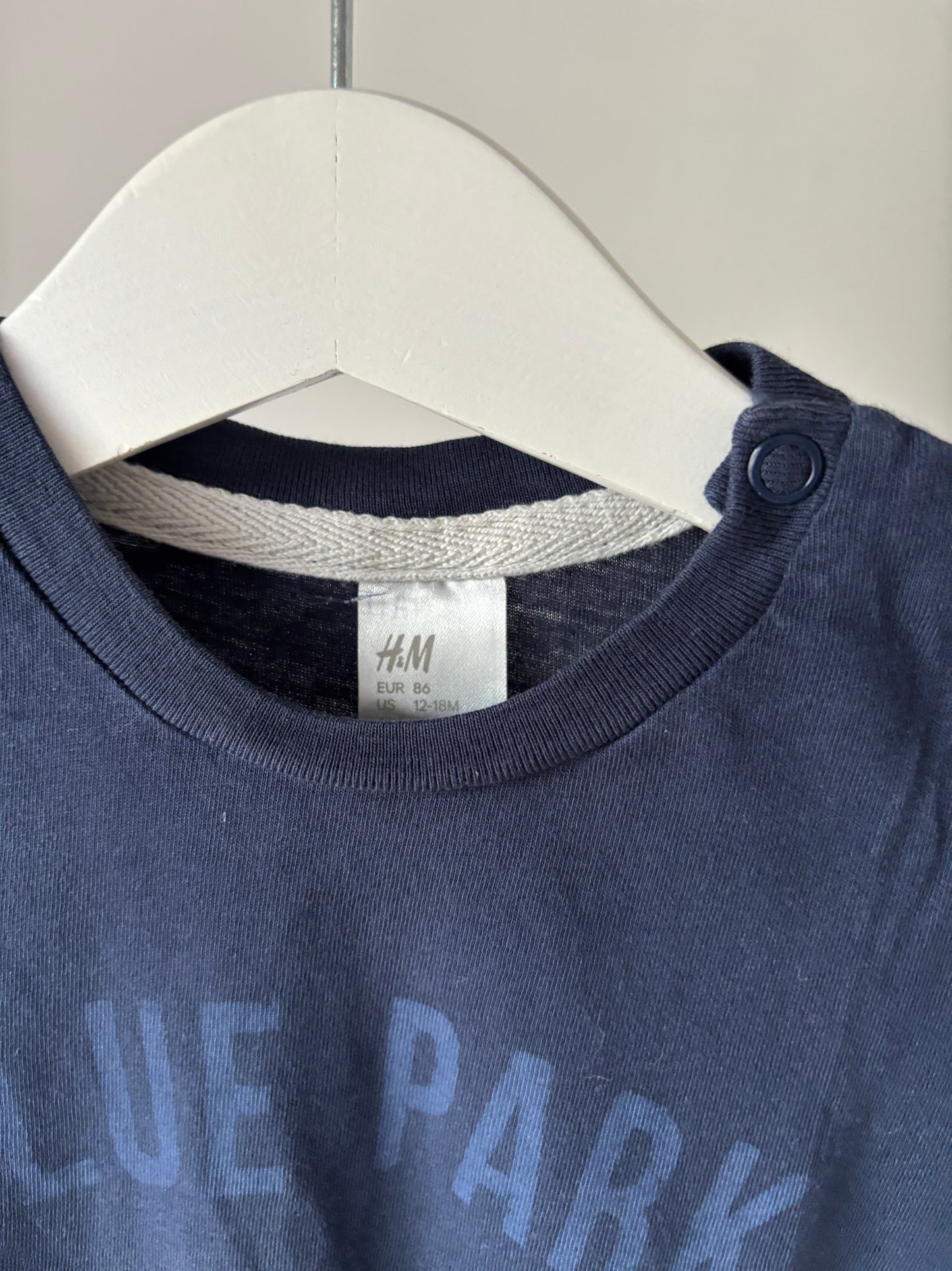 Marineblauwe T-shirt