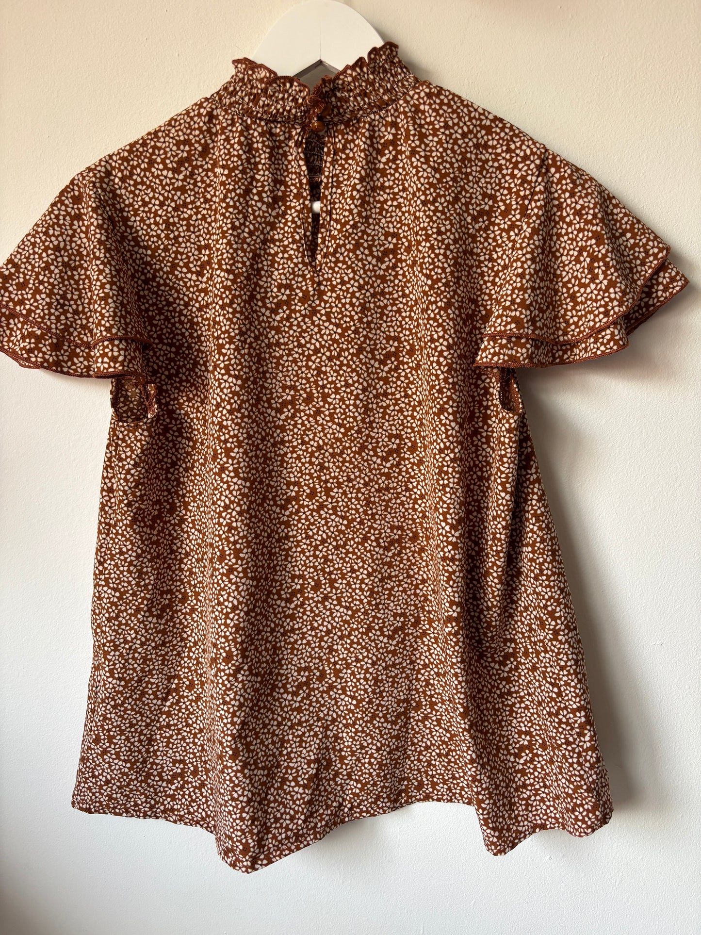 Bruine blouse | Shein | S