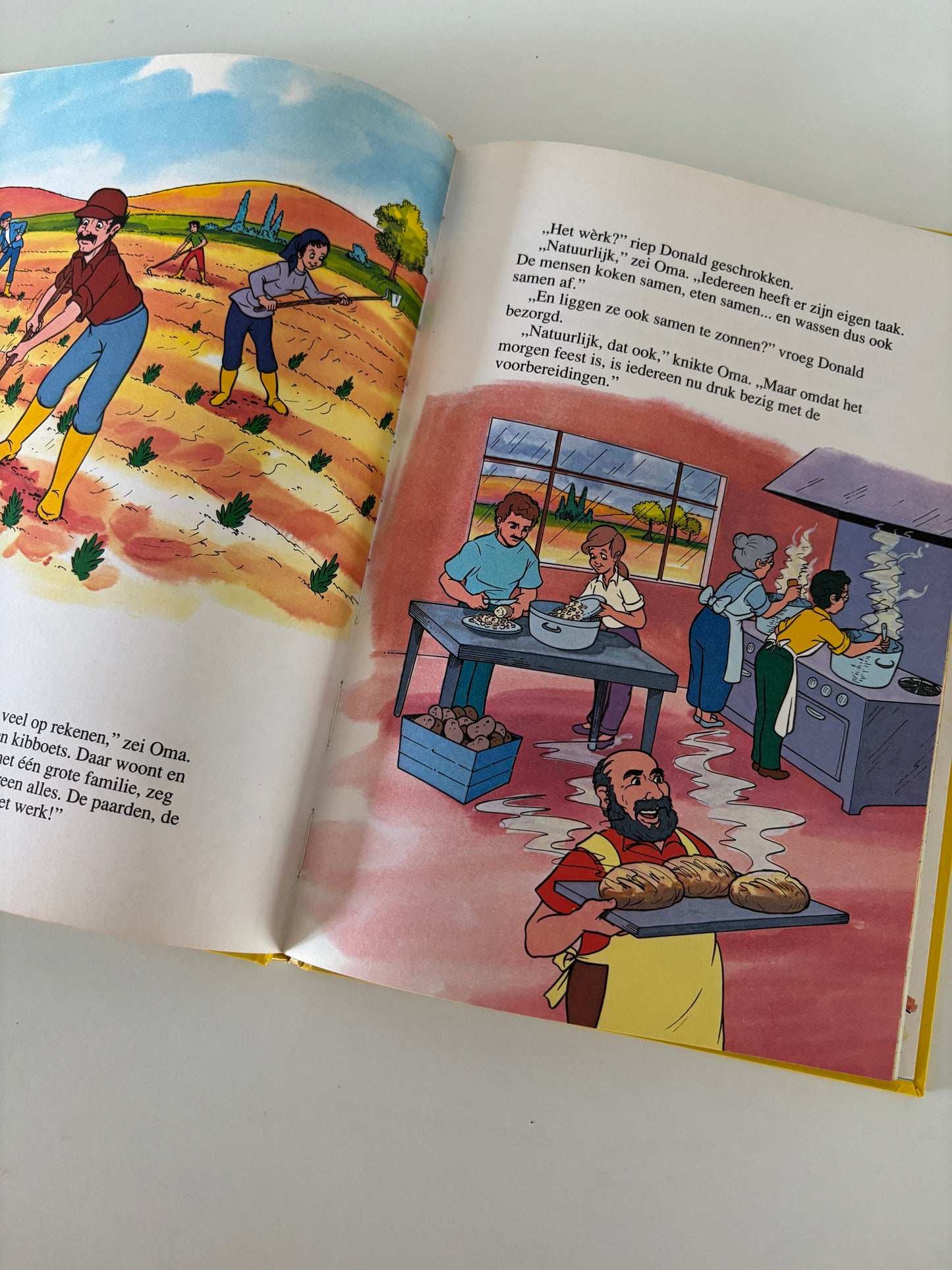 Donald viert het bomenfeest - Een avontuur in Israël