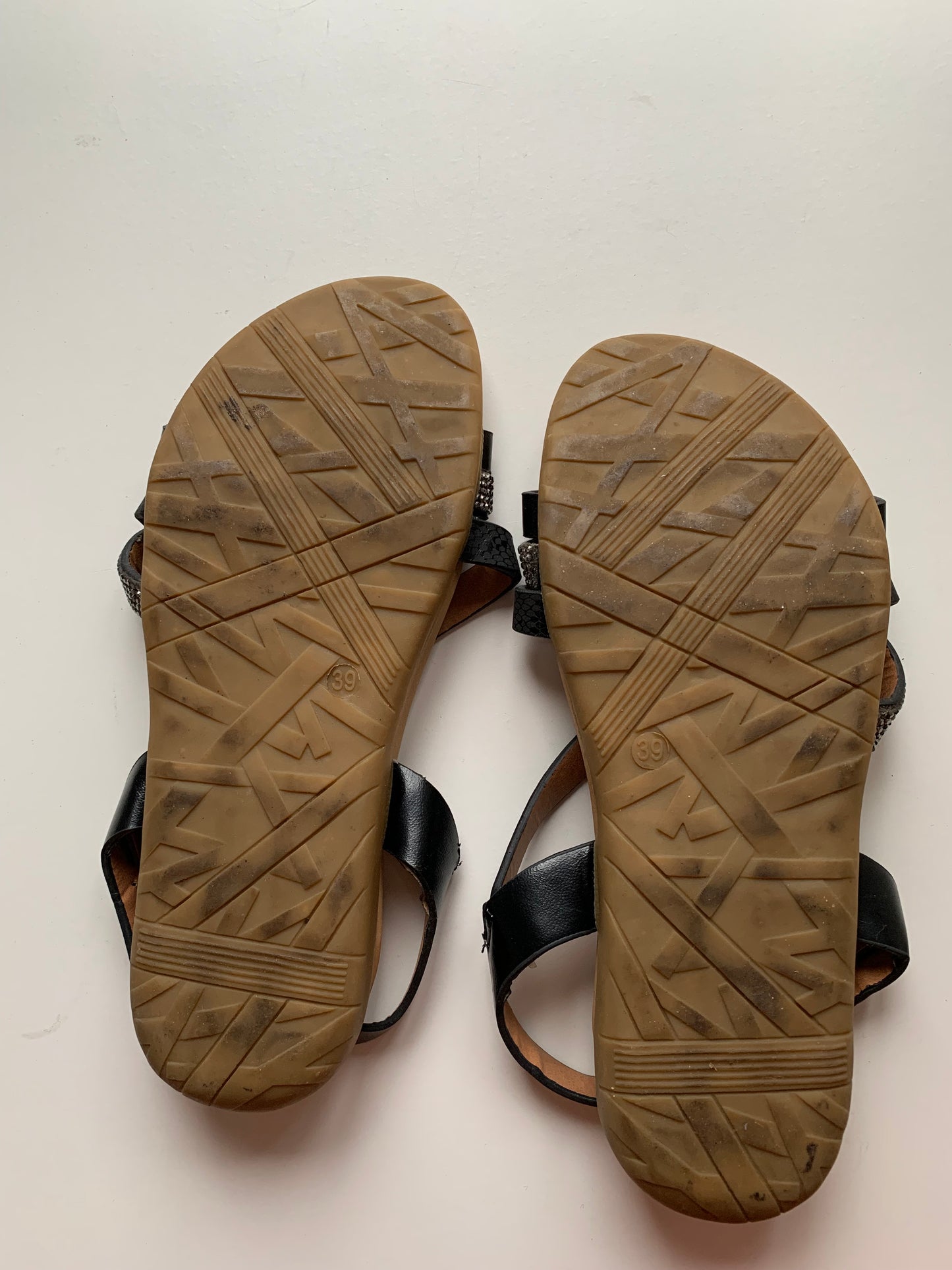 Zwarte sandalen