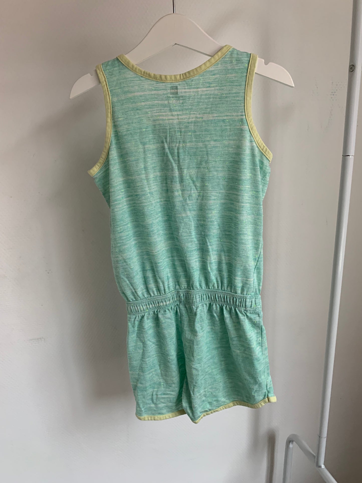 Lichtblauwe eendelige zomerpyjama