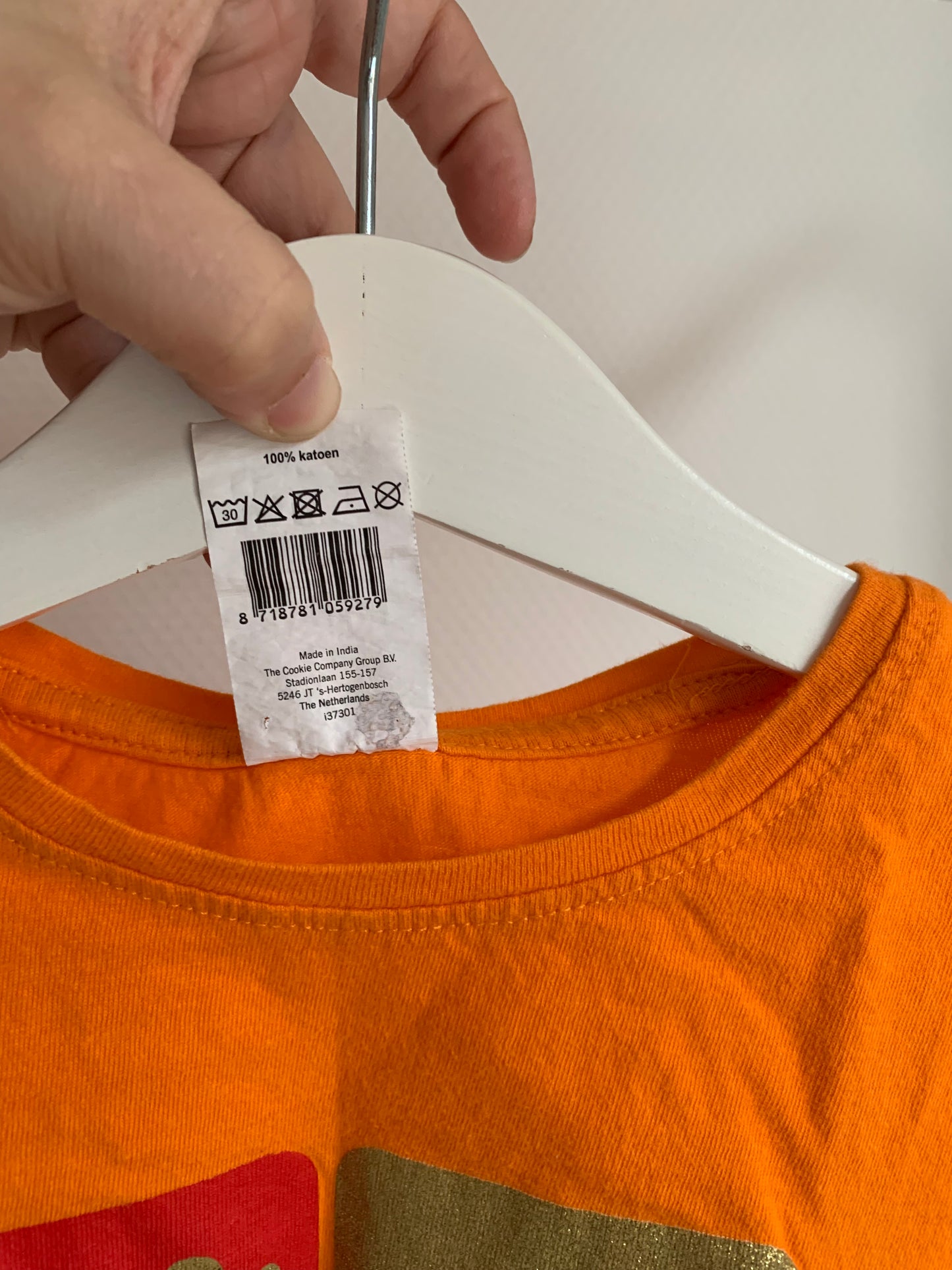 Oranje T-shirt Koningsdag