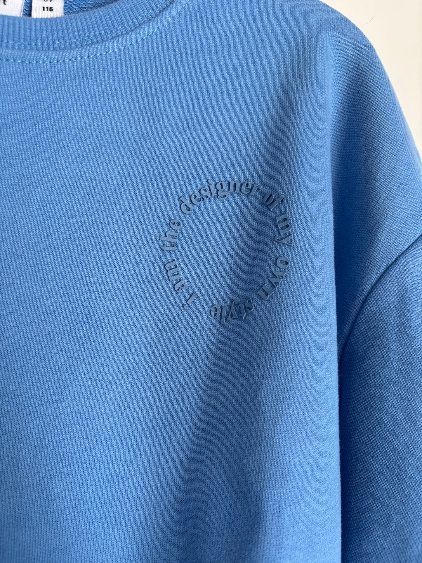 Blauwe sweater