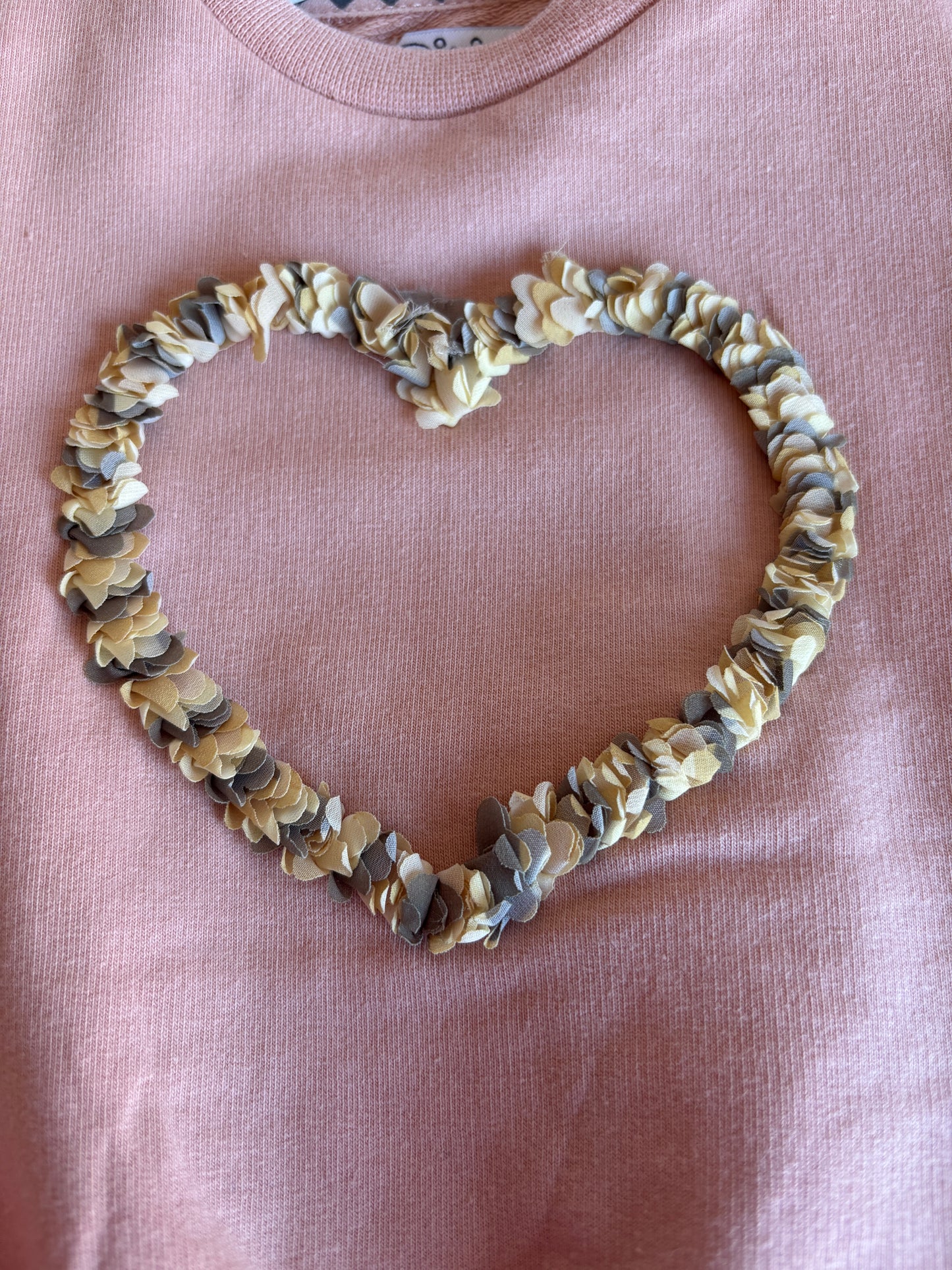 Roze sweater met hartje