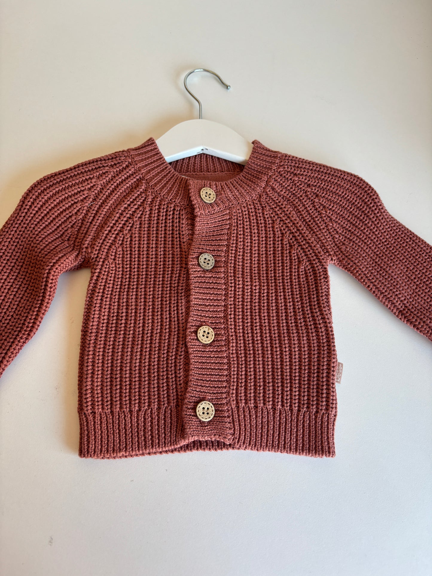 Bruine cardigan