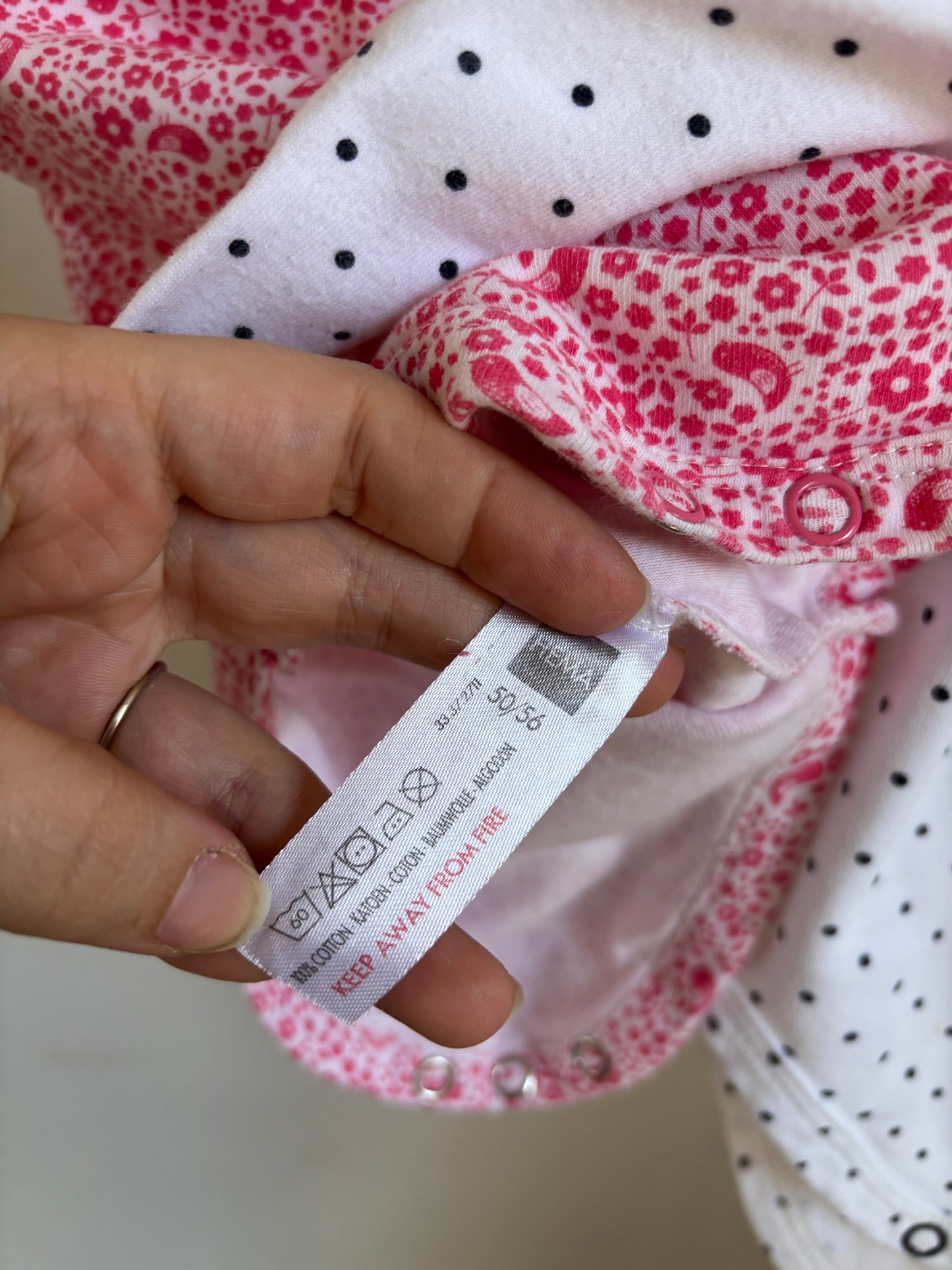 Bundel rompers met lange mouwen (2)