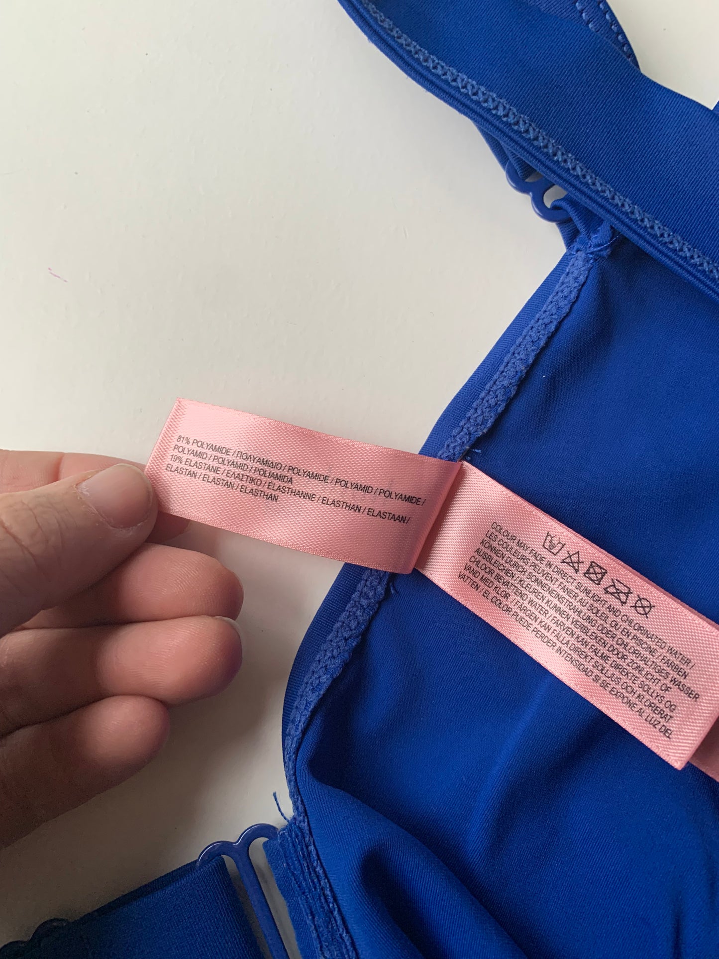 Blauw badpak