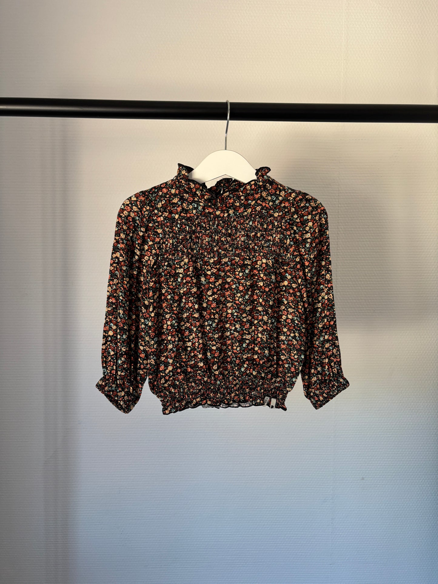 Herfstkleurige blouse