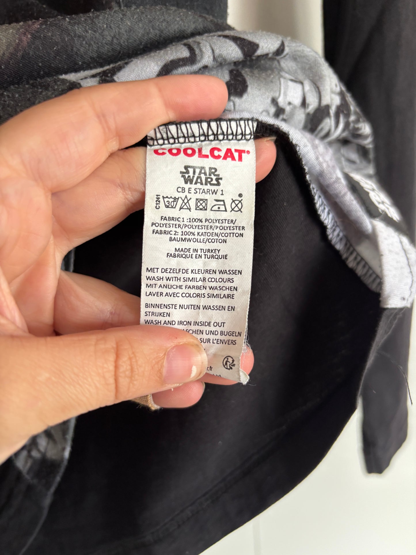 Zwarte longsleeve Star Wars