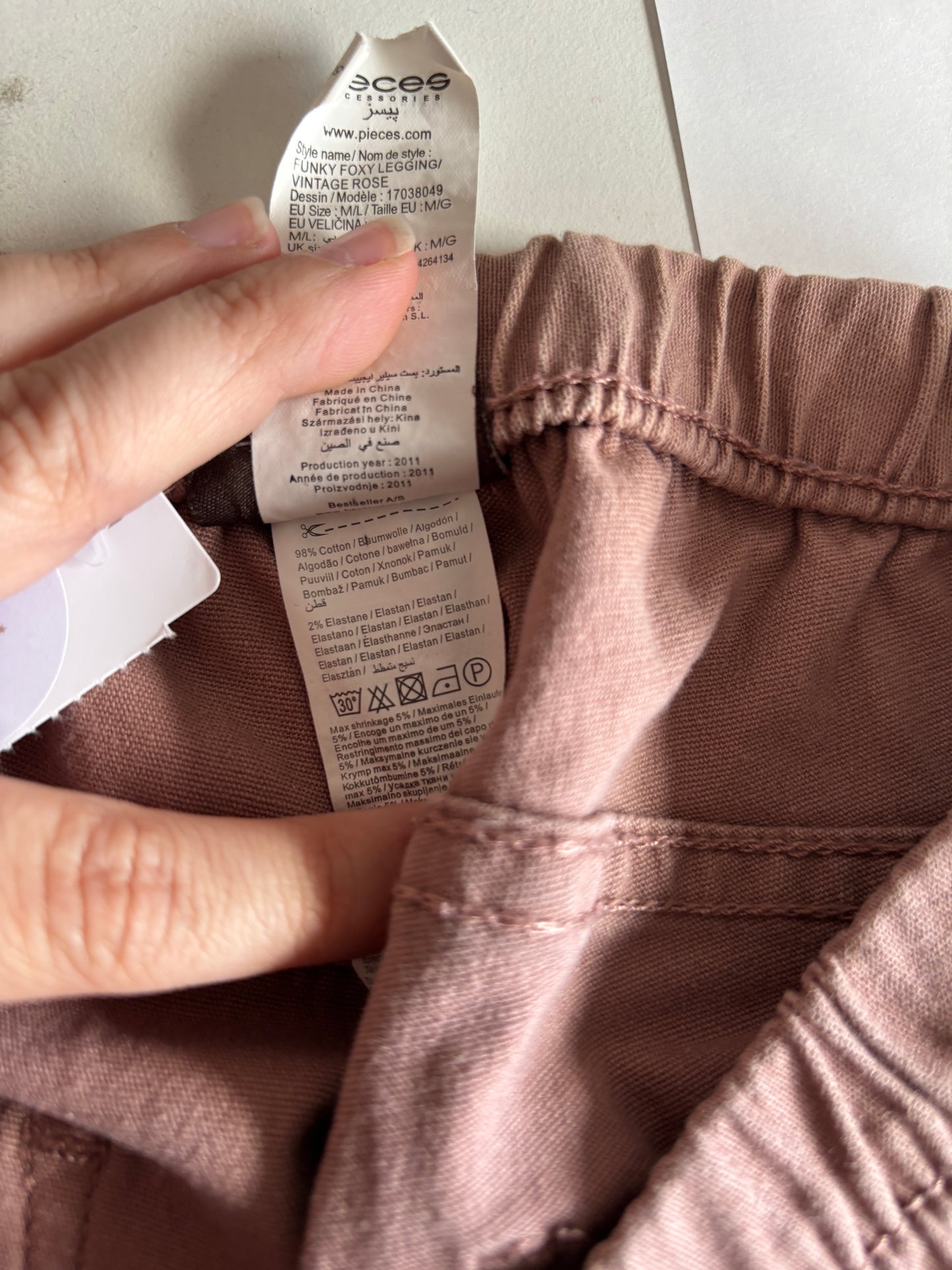 Pieces jegging M/L - zeer goede staat 💸