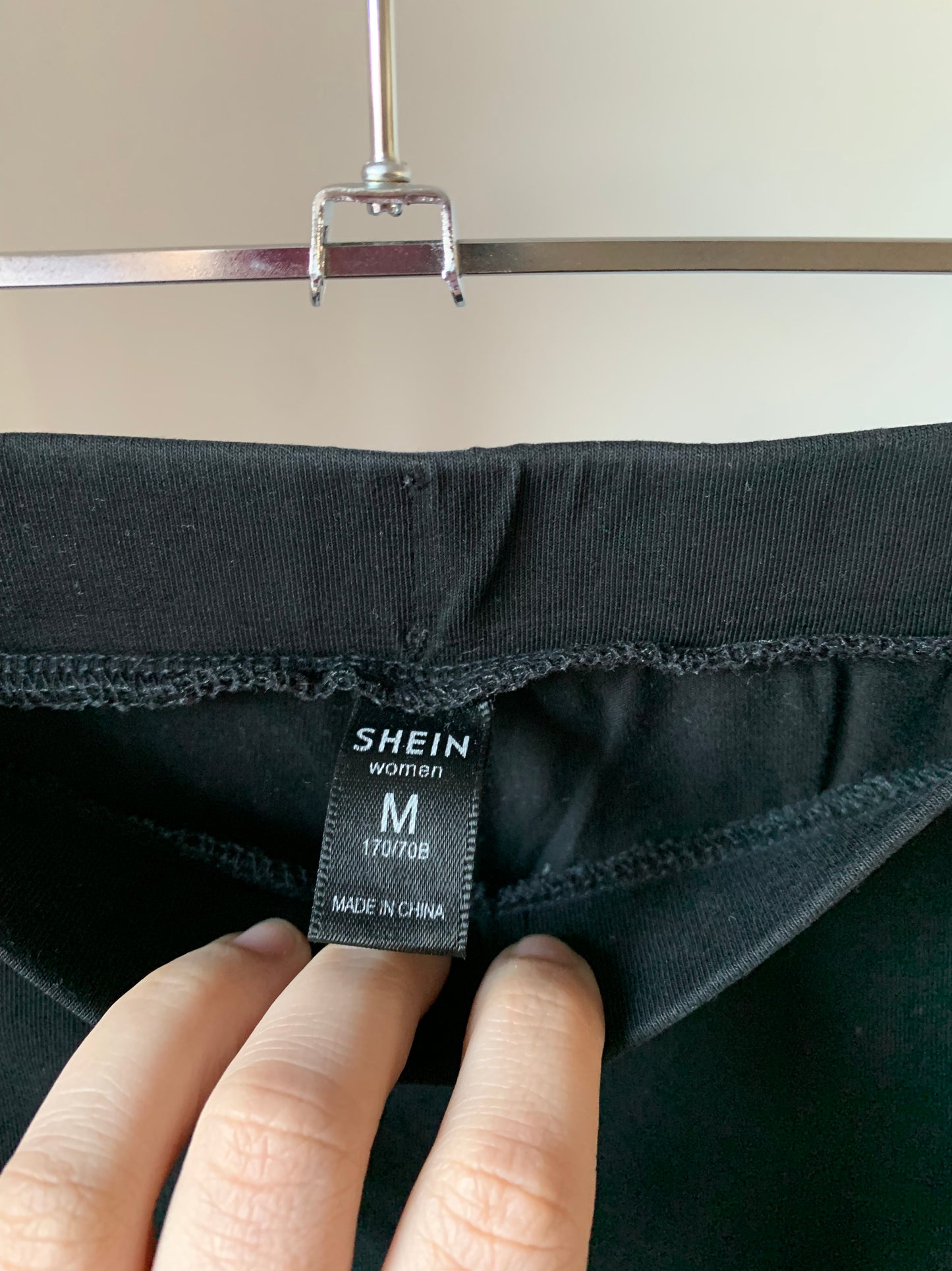 Zwarte legging