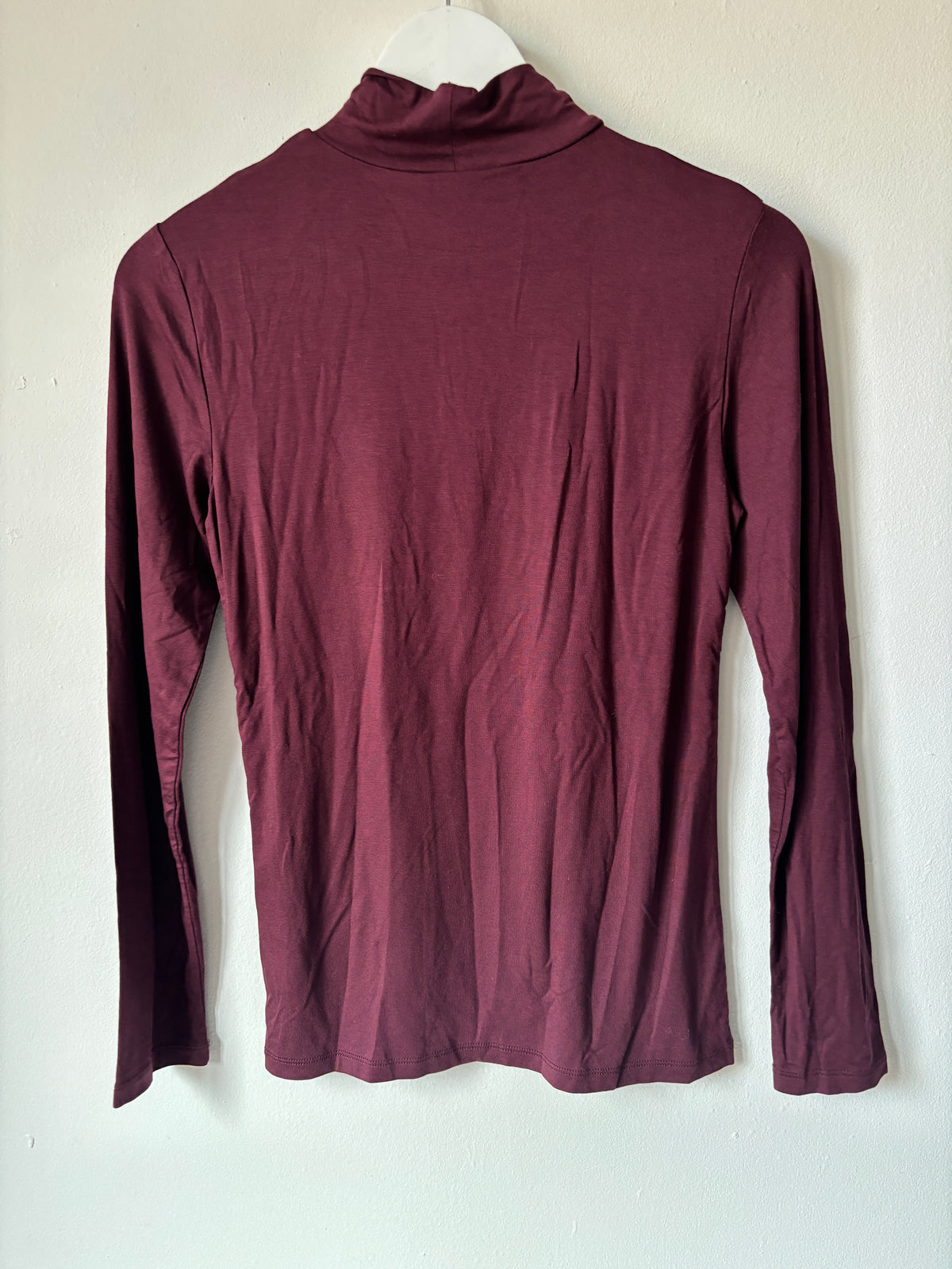 Wijnrood colshirt | Selected Femme | M