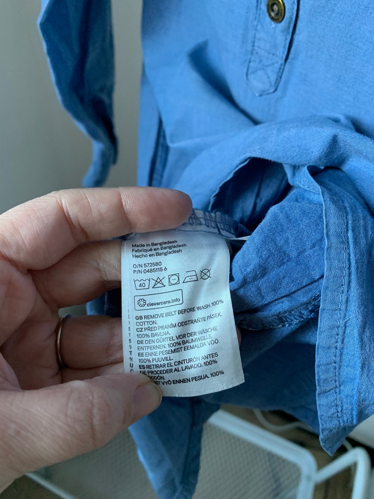 H&M jurk 122 - zeer goede staat 💸