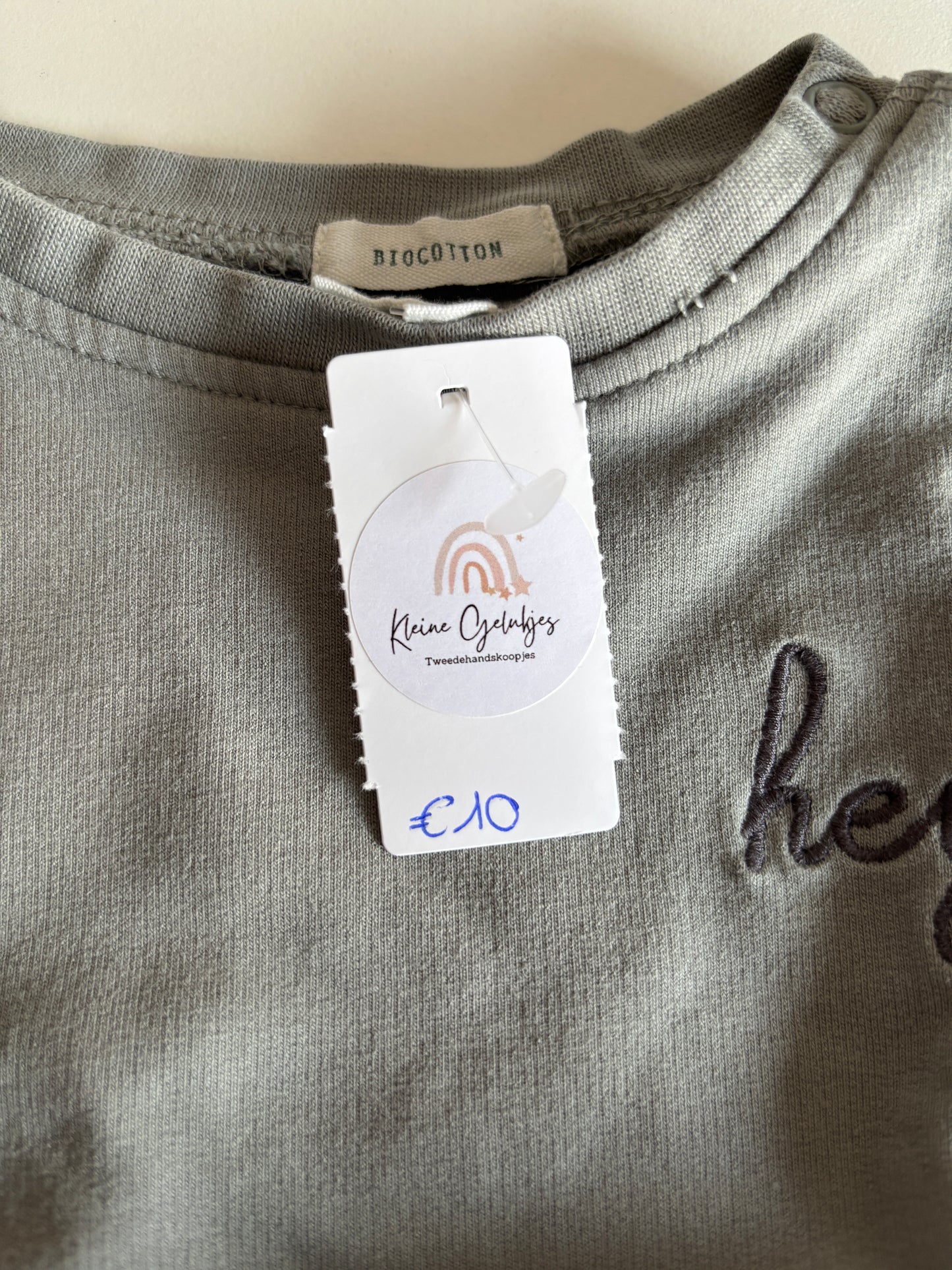 3-delige set: sweater, longsleeve en joggingbroekje