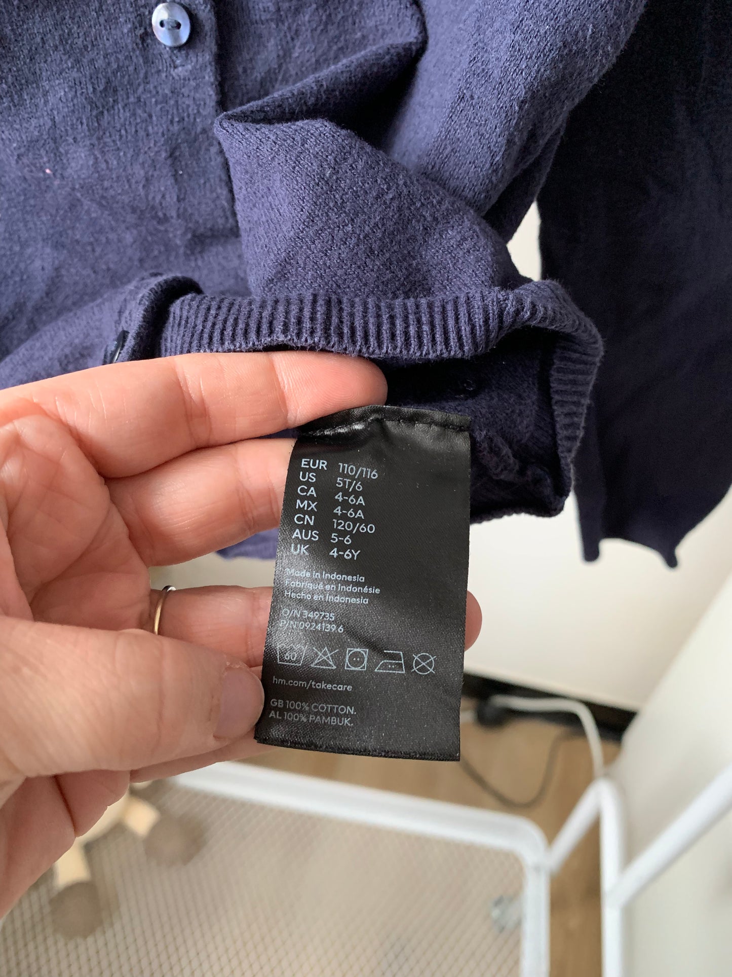 H&M vestje 110/116 - zeer goede staat 💸