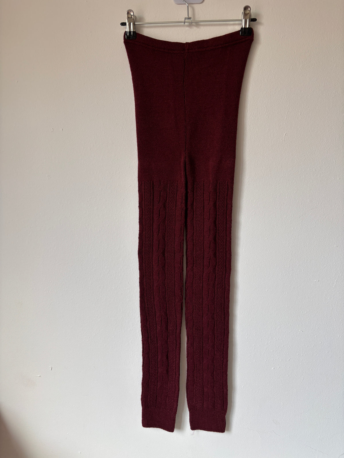 Wijnrode legging | S/M