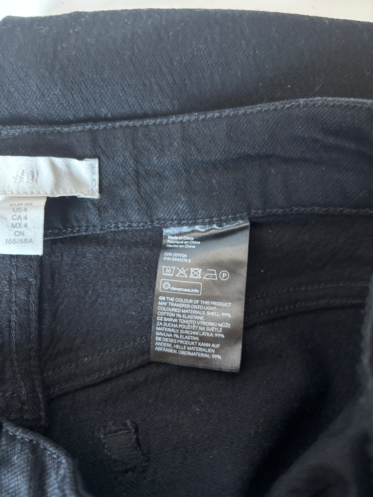 Zwarte jeans | H&M | 36